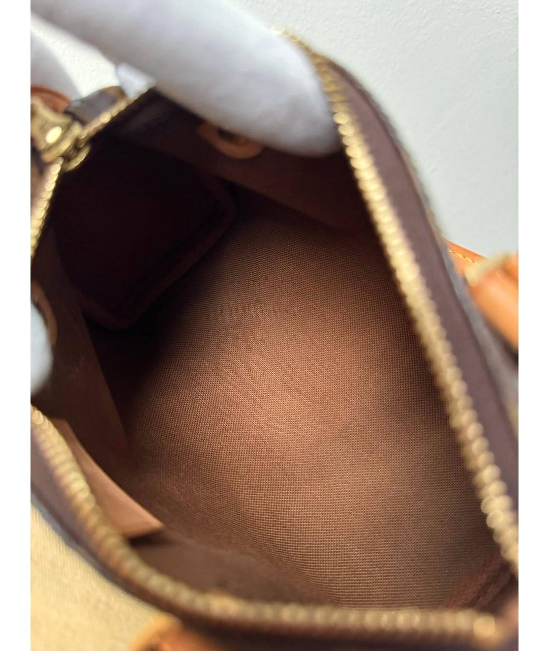 LOUIS VUITTON Коричневая сумка через плечо, фото 7