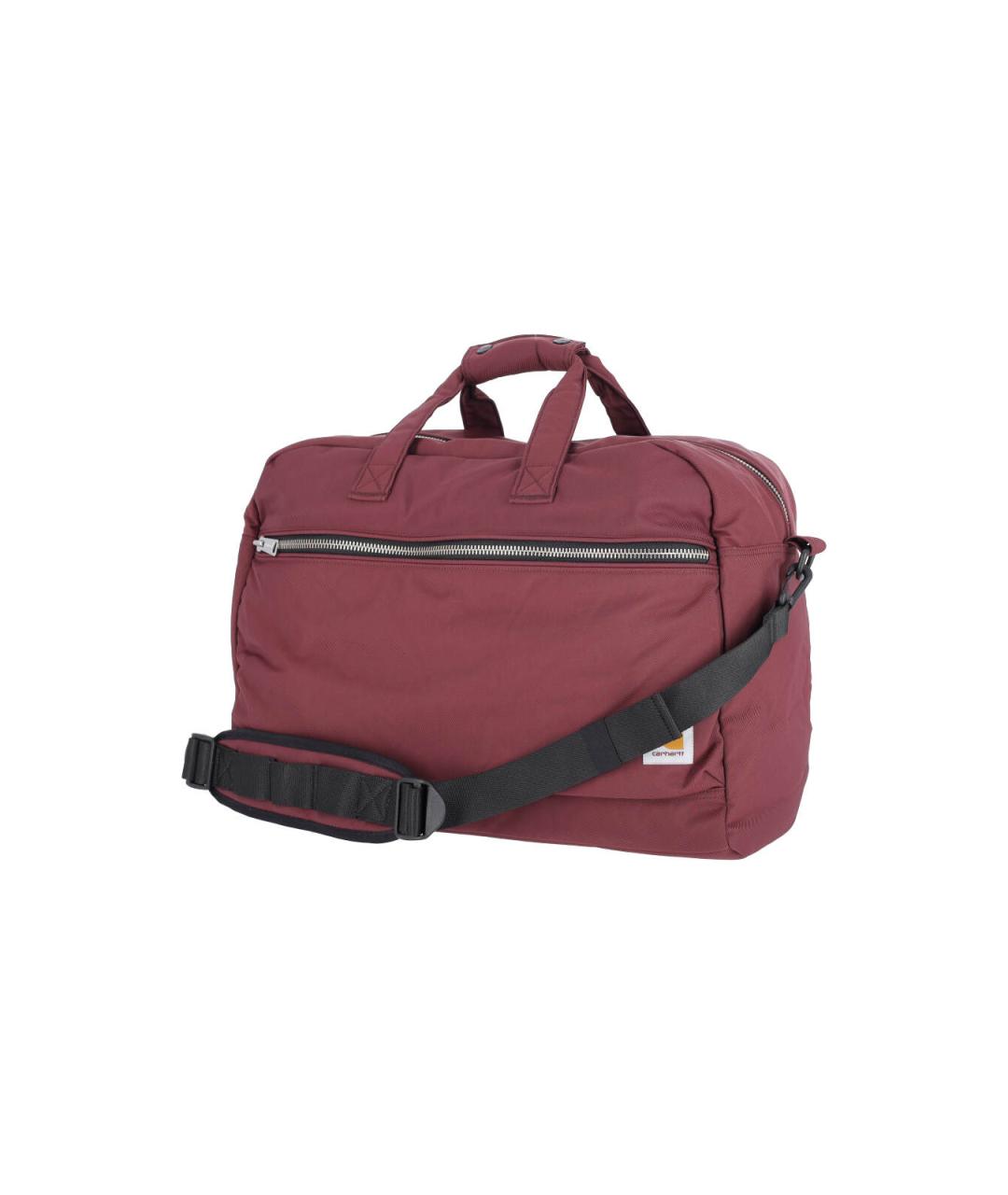 CARHARTT WIP Розовый синтетический чемодан, фото 1