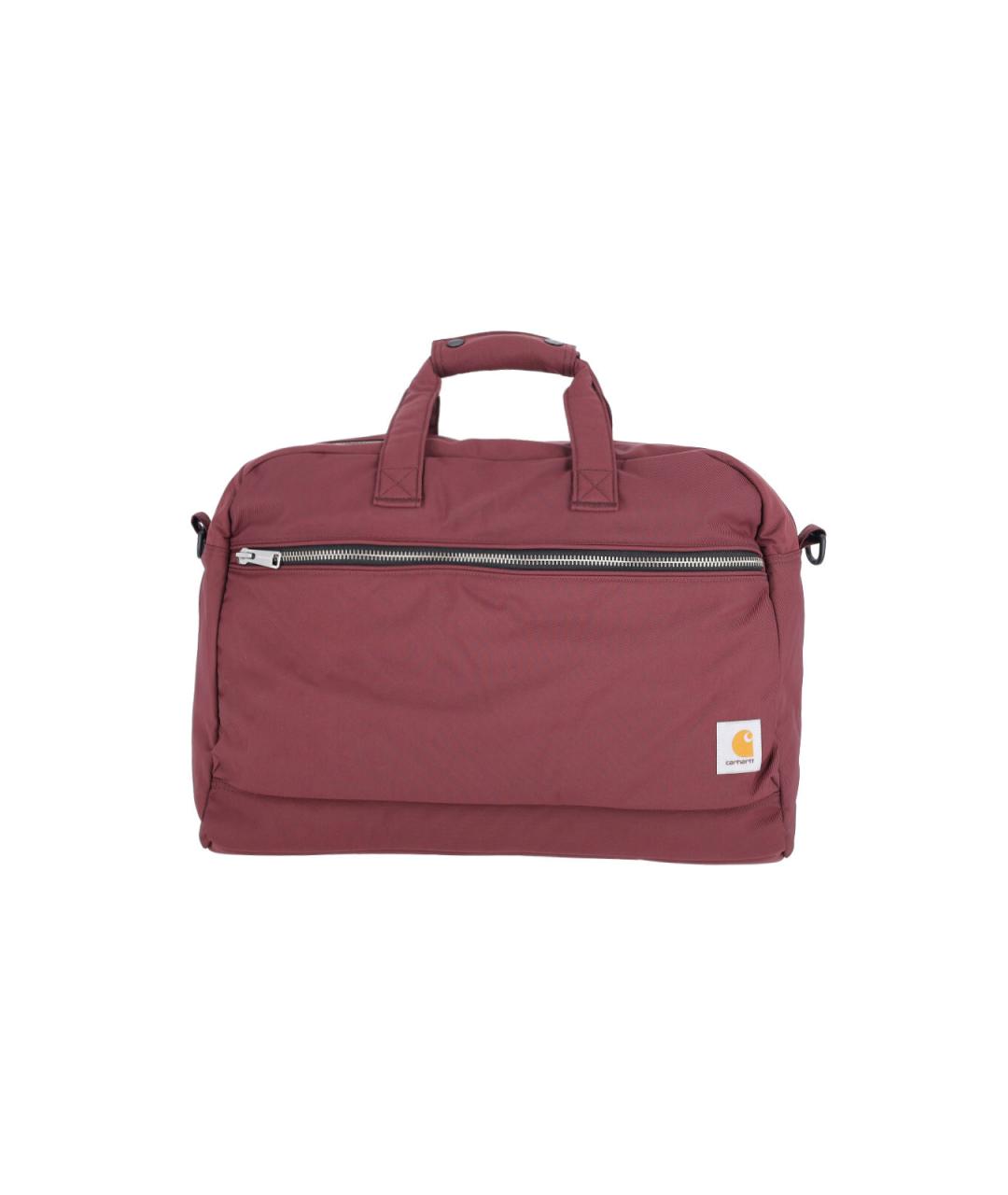 CARHARTT WIP Розовый синтетический чемодан, фото 4