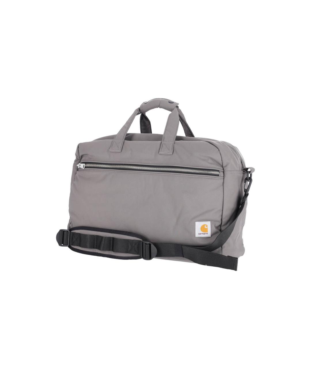 CARHARTT WIP Серый синтетический портфель, фото 2