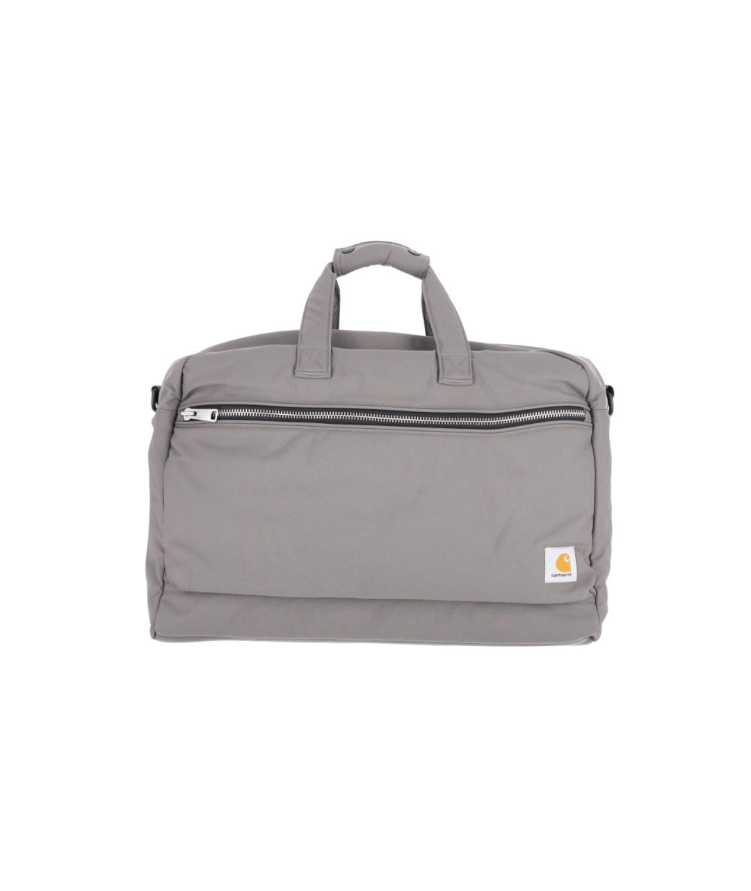 CARHARTT WIP Серый синтетический портфель, фото 1