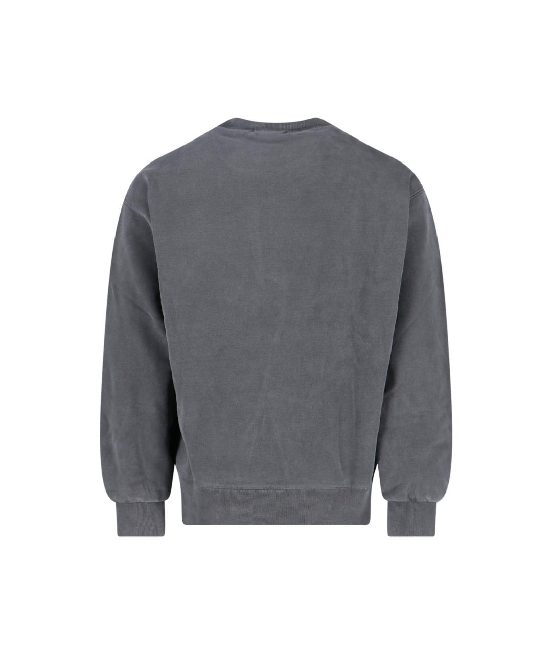 CARHARTT WIP Серый хлопковый джемпер / свитер, фото 2