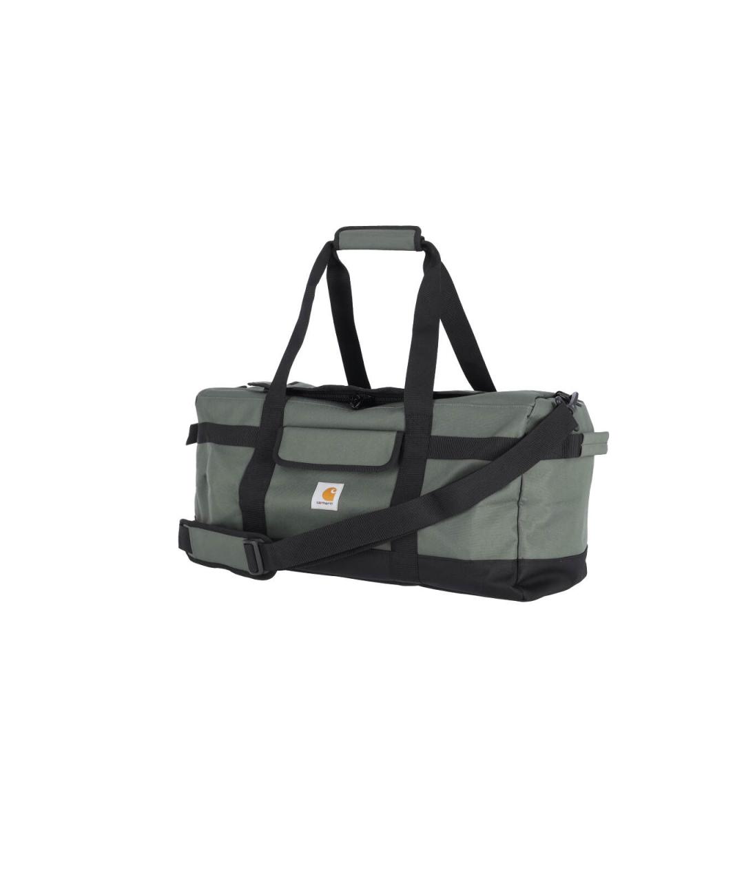 CARHARTT WIP Зеленый синтетический чемодан, фото 3