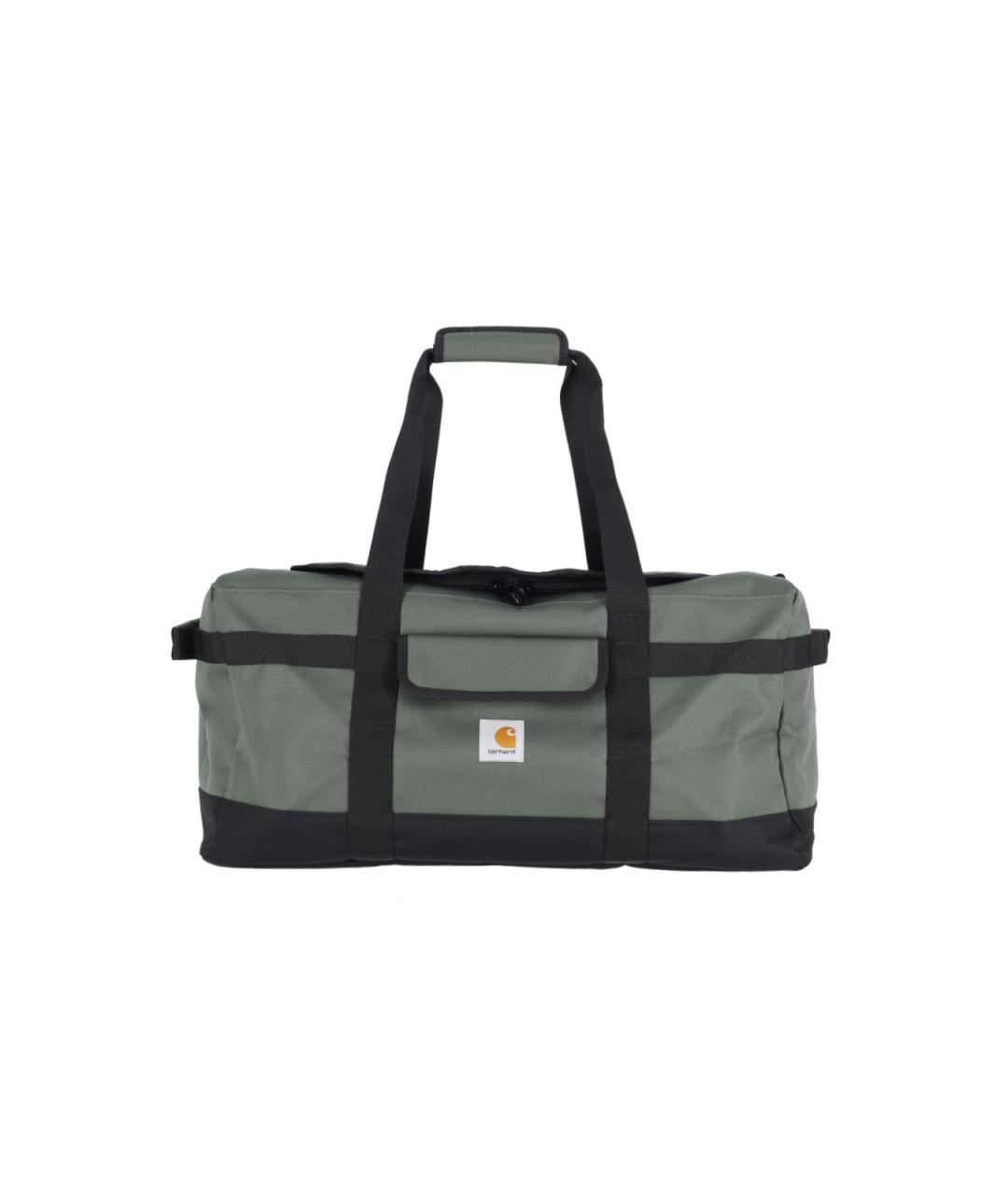 CARHARTT WIP Зеленый синтетический чемодан, фото 5