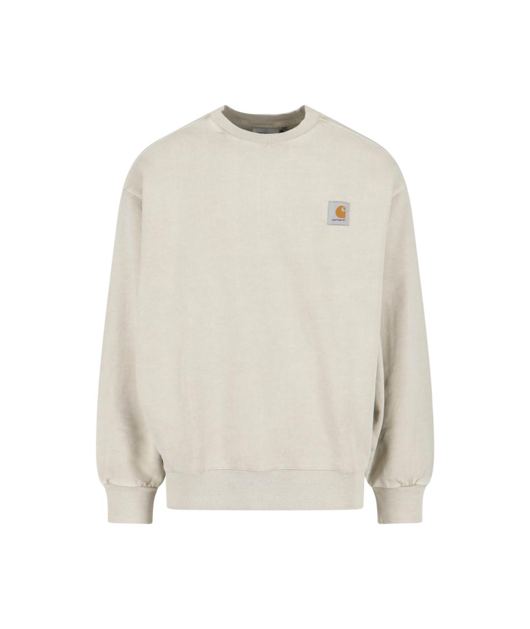 CARHARTT WIP Белый хлопковый джемпер / свитер, фото 1