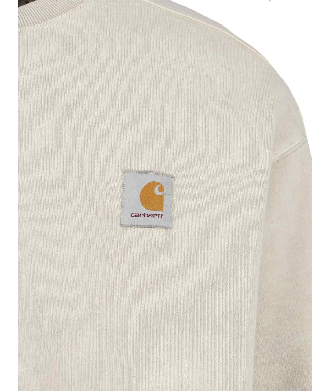 CARHARTT WIP Белый хлопковый джемпер / свитер, фото 3