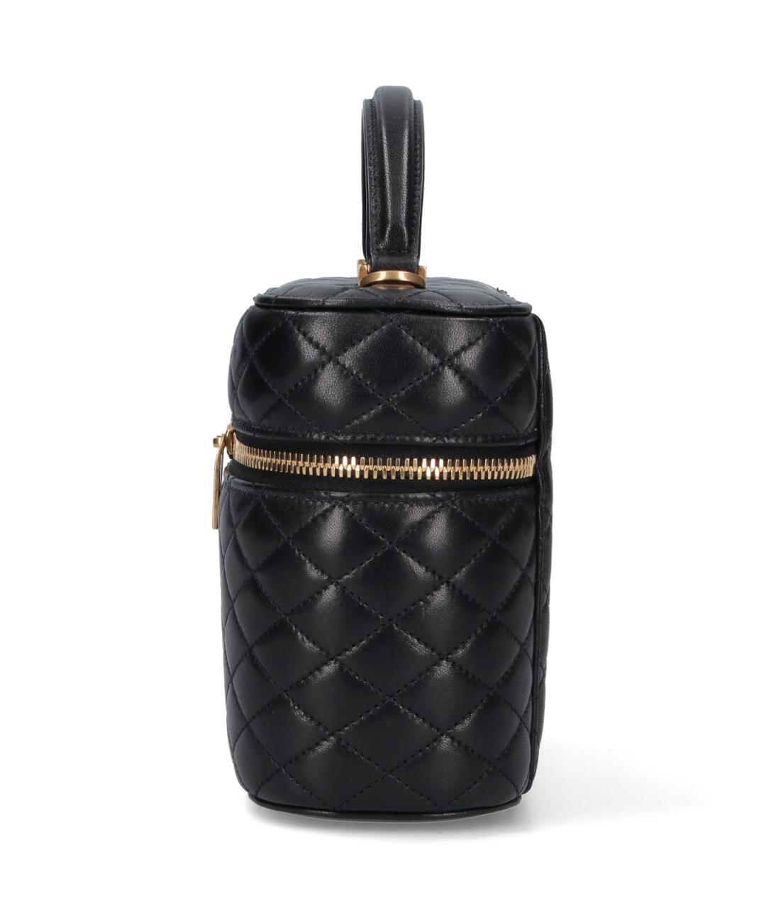 SAINT LAURENT Черная кожаная сумка через плечо, фото 3