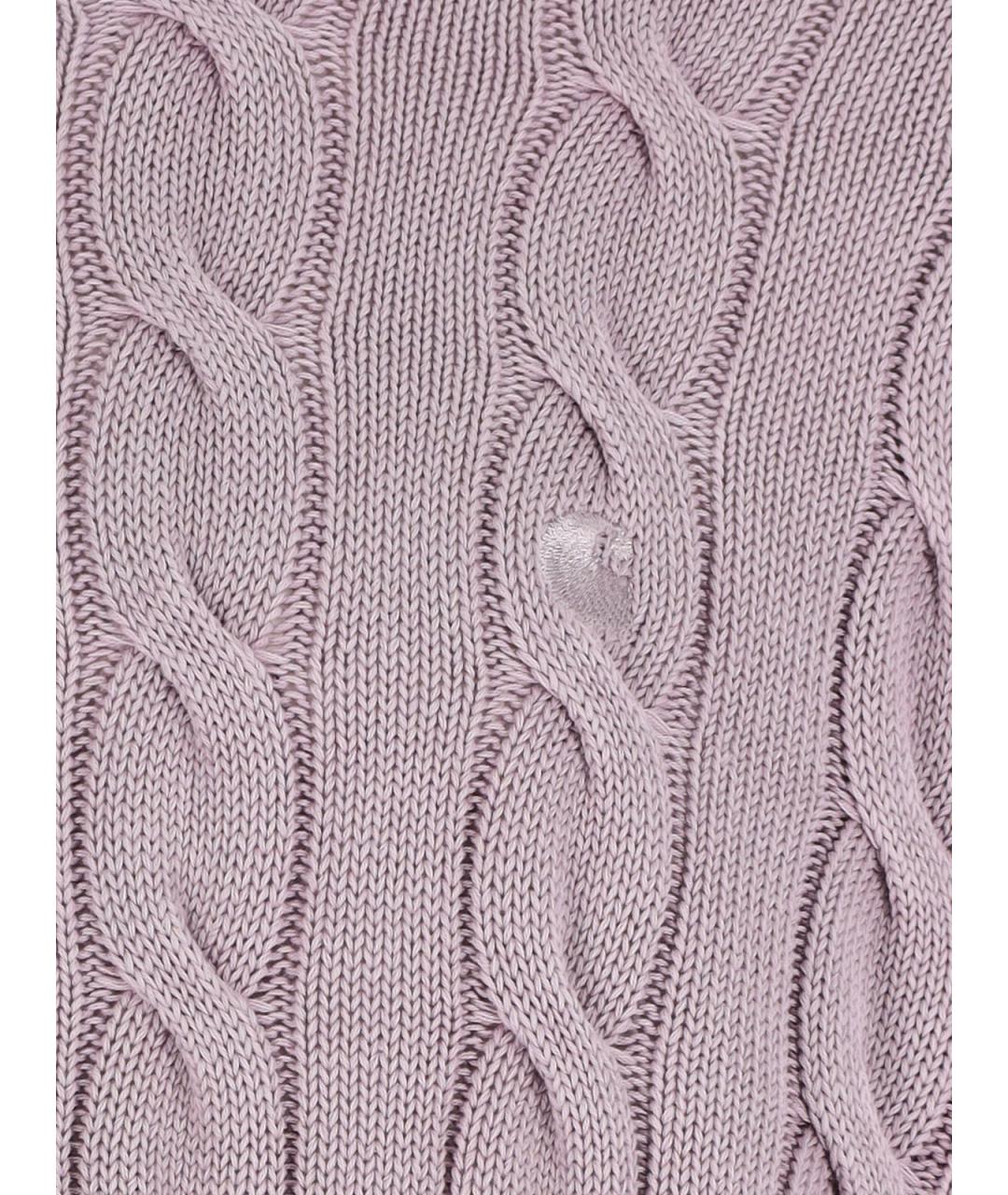 CARHARTT WIP Фиолетовый хлопковый джемпер / свитер, фото 3