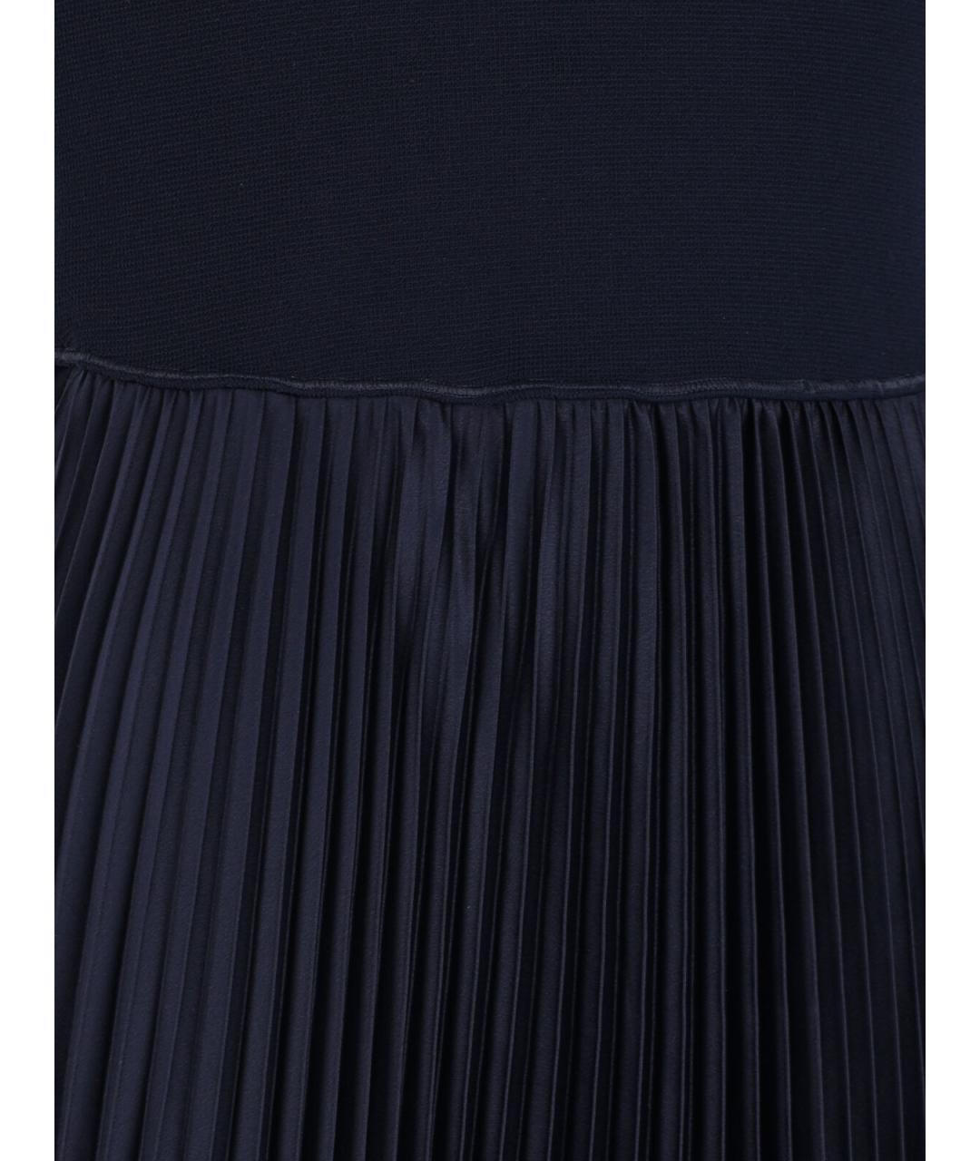 POLO RALPH LAUREN Синее хлопковое платье, фото 3