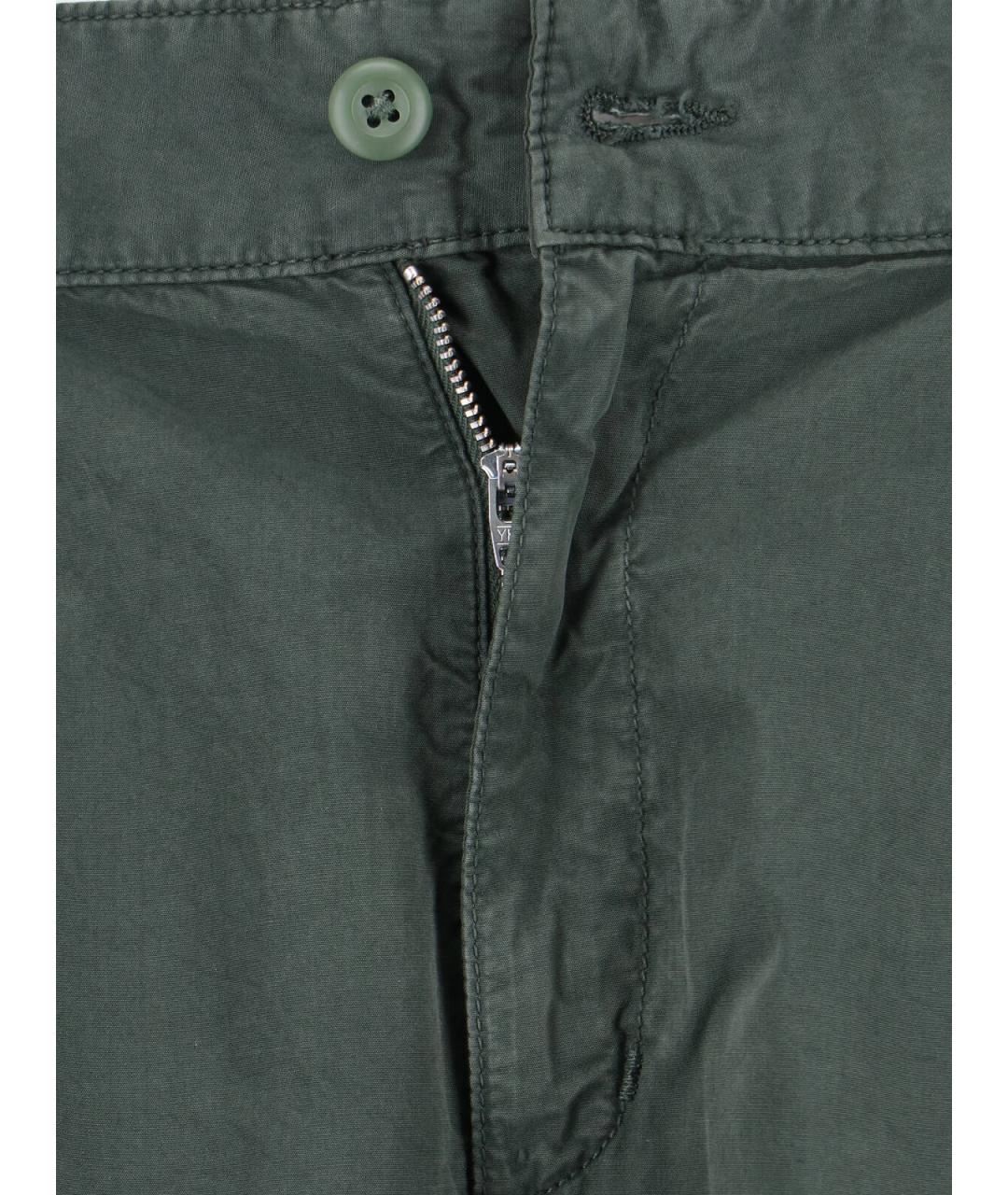 CARHARTT WIP Зеленые хлопковые повседневные брюки, фото 5
