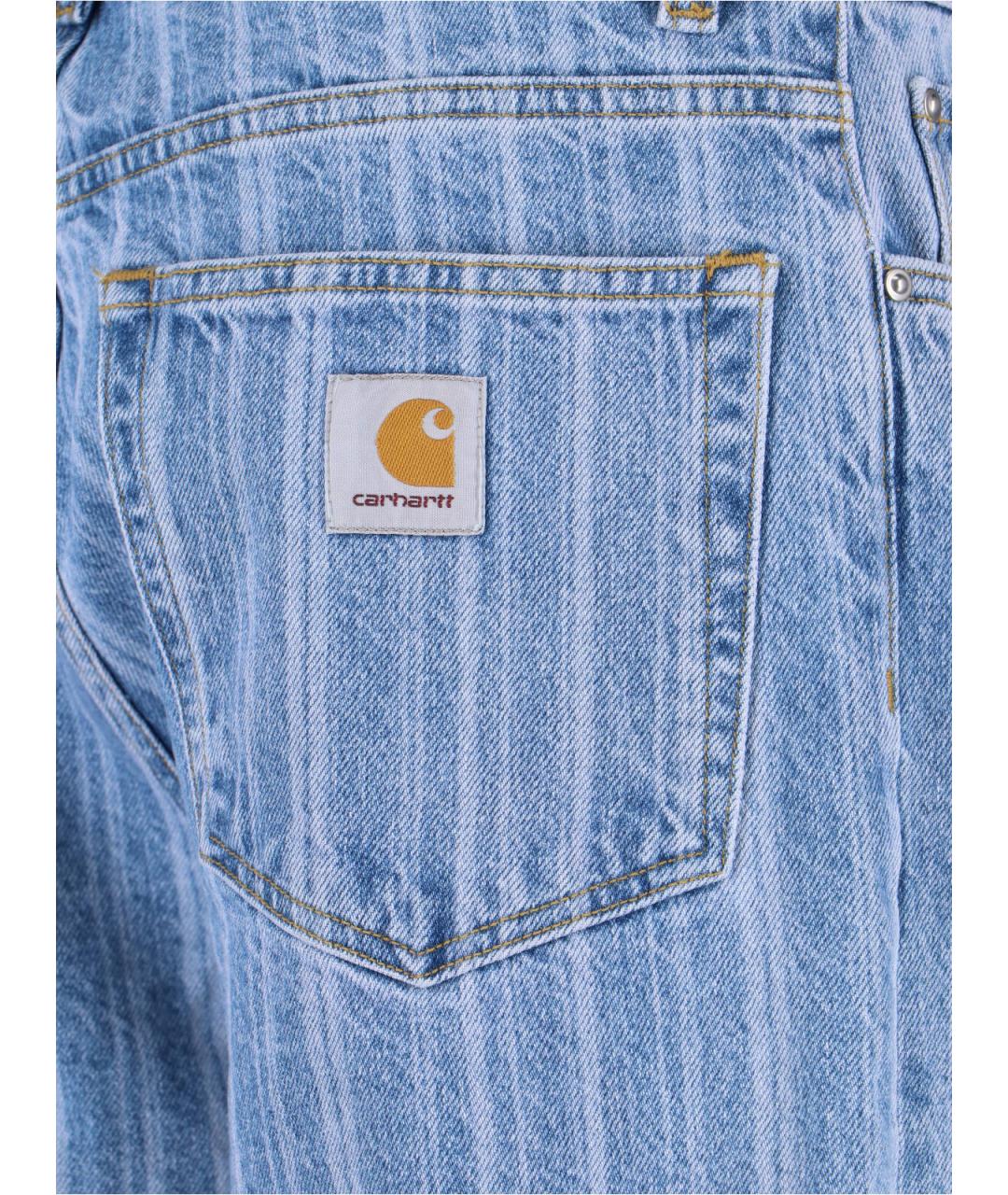 CARHARTT WIP Мульти хлопковые прямые джинсы, фото 4