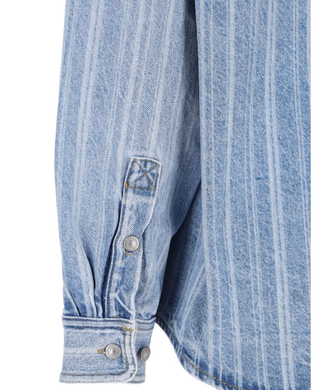 CARHARTT WIP Синяя хлопковая куртка, фото 5