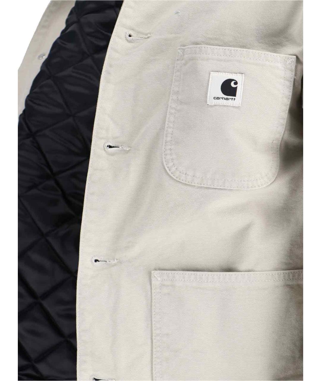 CARHARTT WIP Серая хлопковая куртка, фото 3