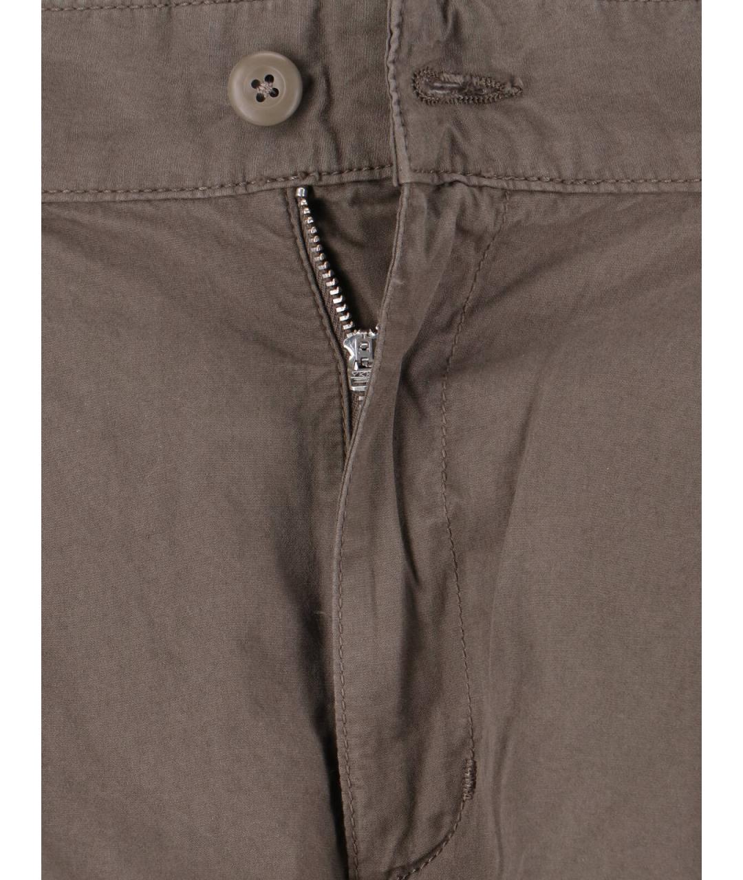 CARHARTT WIP Коричневые хлопковые повседневные брюки, фото 5