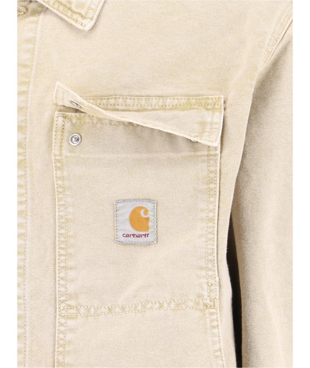 CARHARTT WIP Белая хлопковая куртка, фото 3