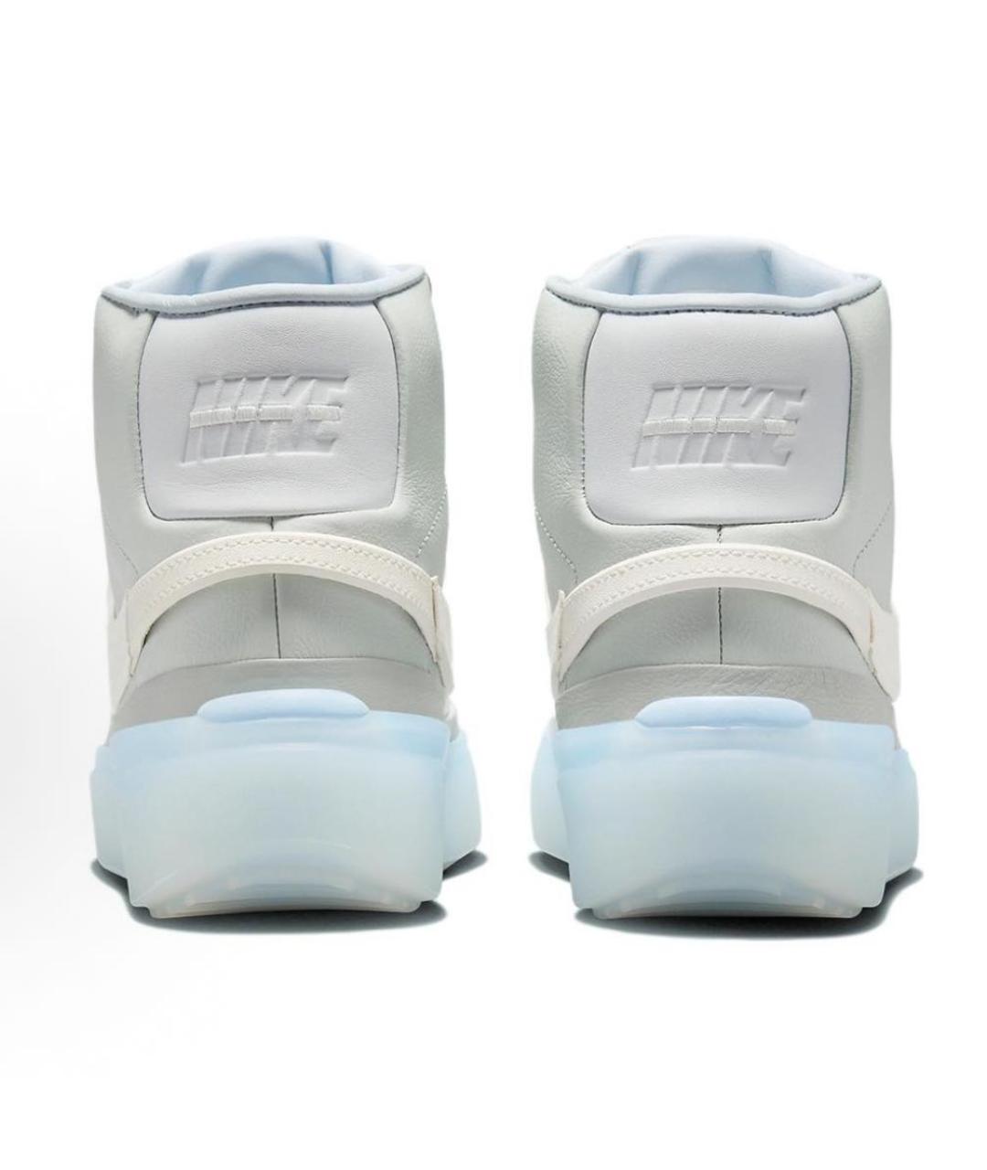 NIKE Мульти кожаные высокие кроссовки / кеды, фото 2