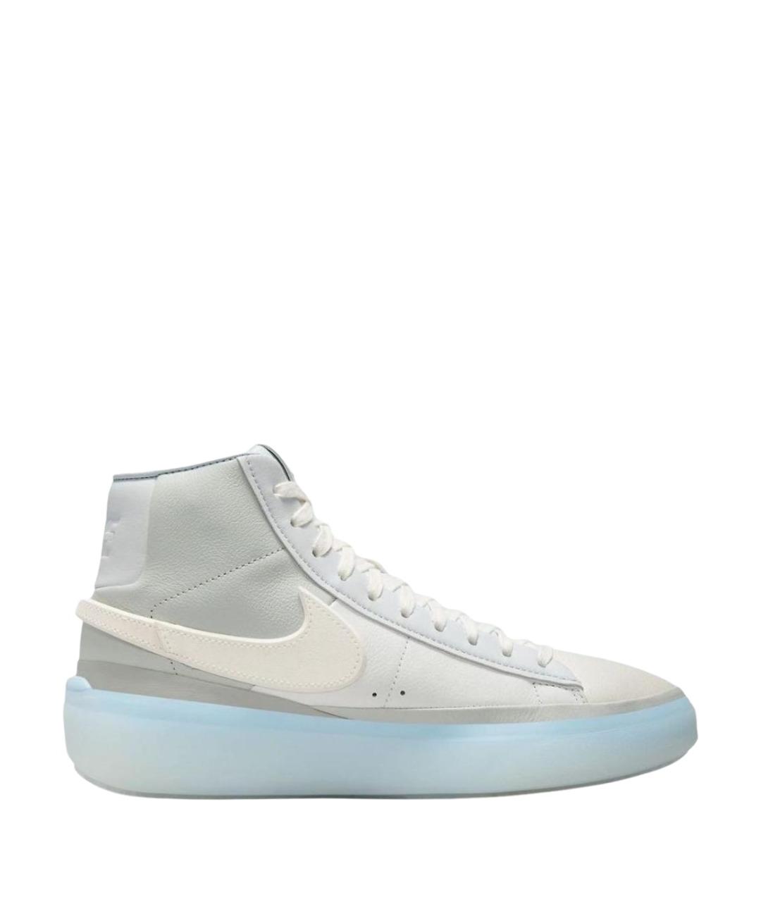 NIKE Мульти кожаные высокие кроссовки / кеды, фото 1