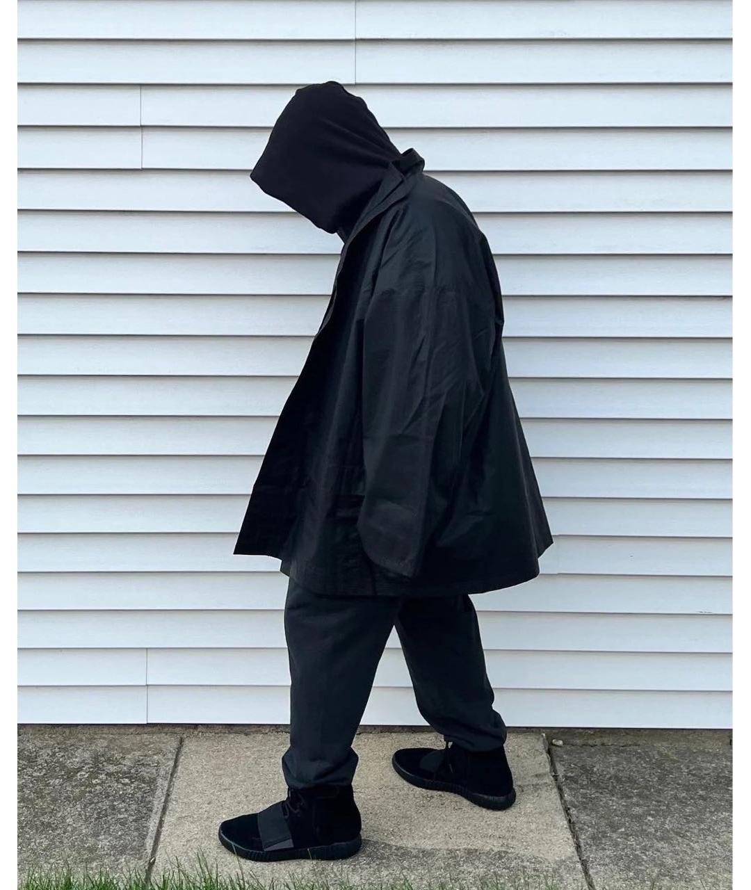 YEEZY Черный тренч / плащ, фото 5