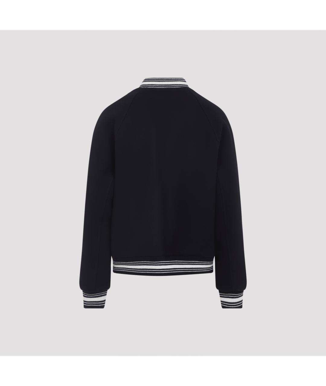 CELINE Темно-синяя шерстяная куртка, фото 4