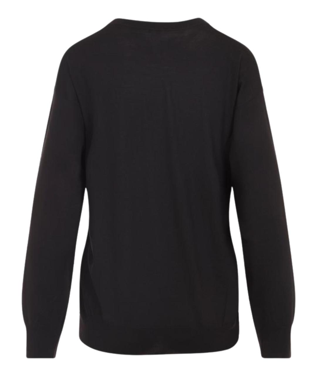 LOEWE Коричневый шерстяной джемпер / свитер, фото 2