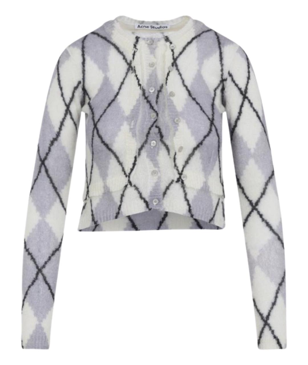 ACNE STUDIOS Мульти шерстяной кардиган, фото 1