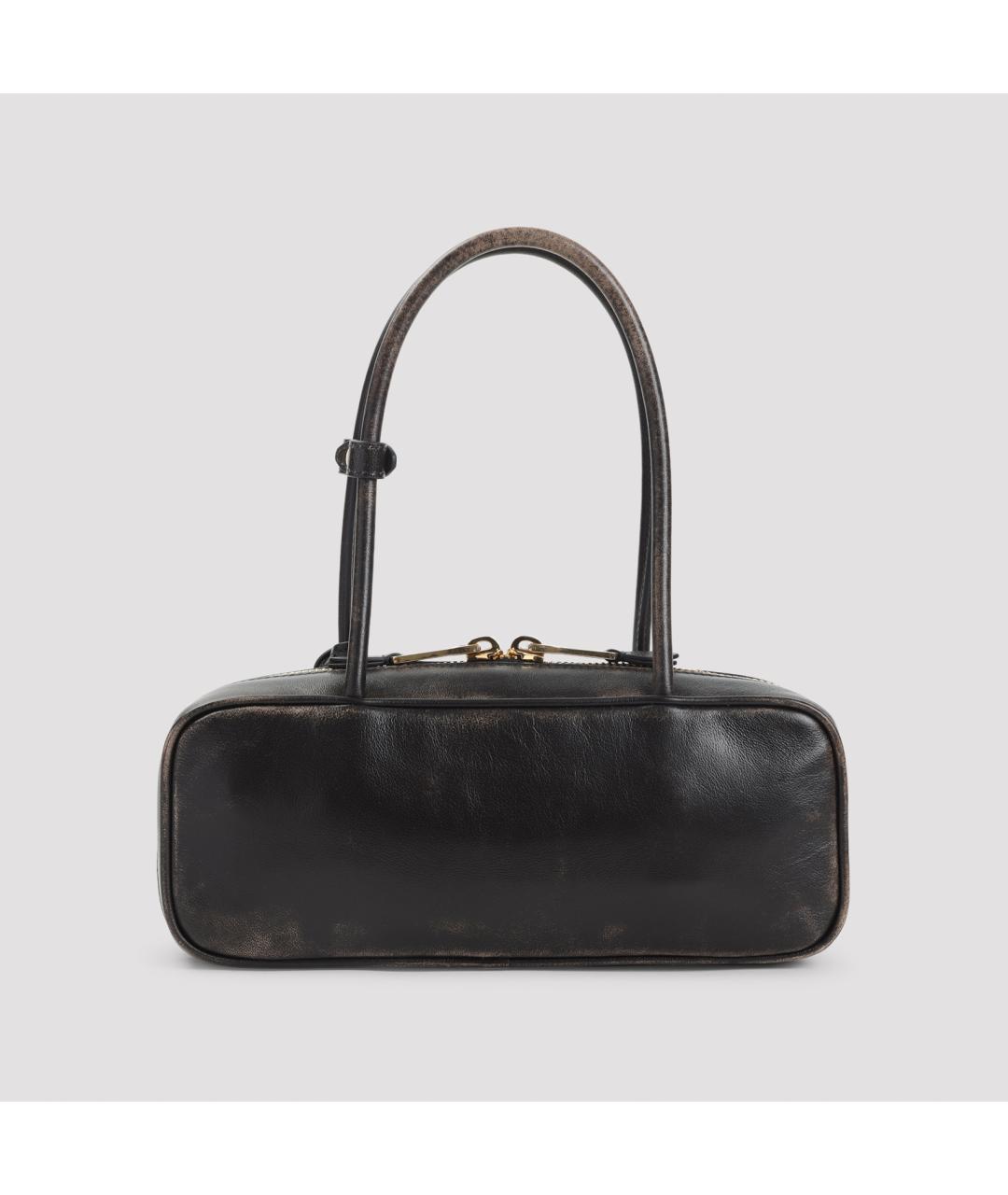 MIU MIU Коричневая кожаная сумка через плечо, фото 2