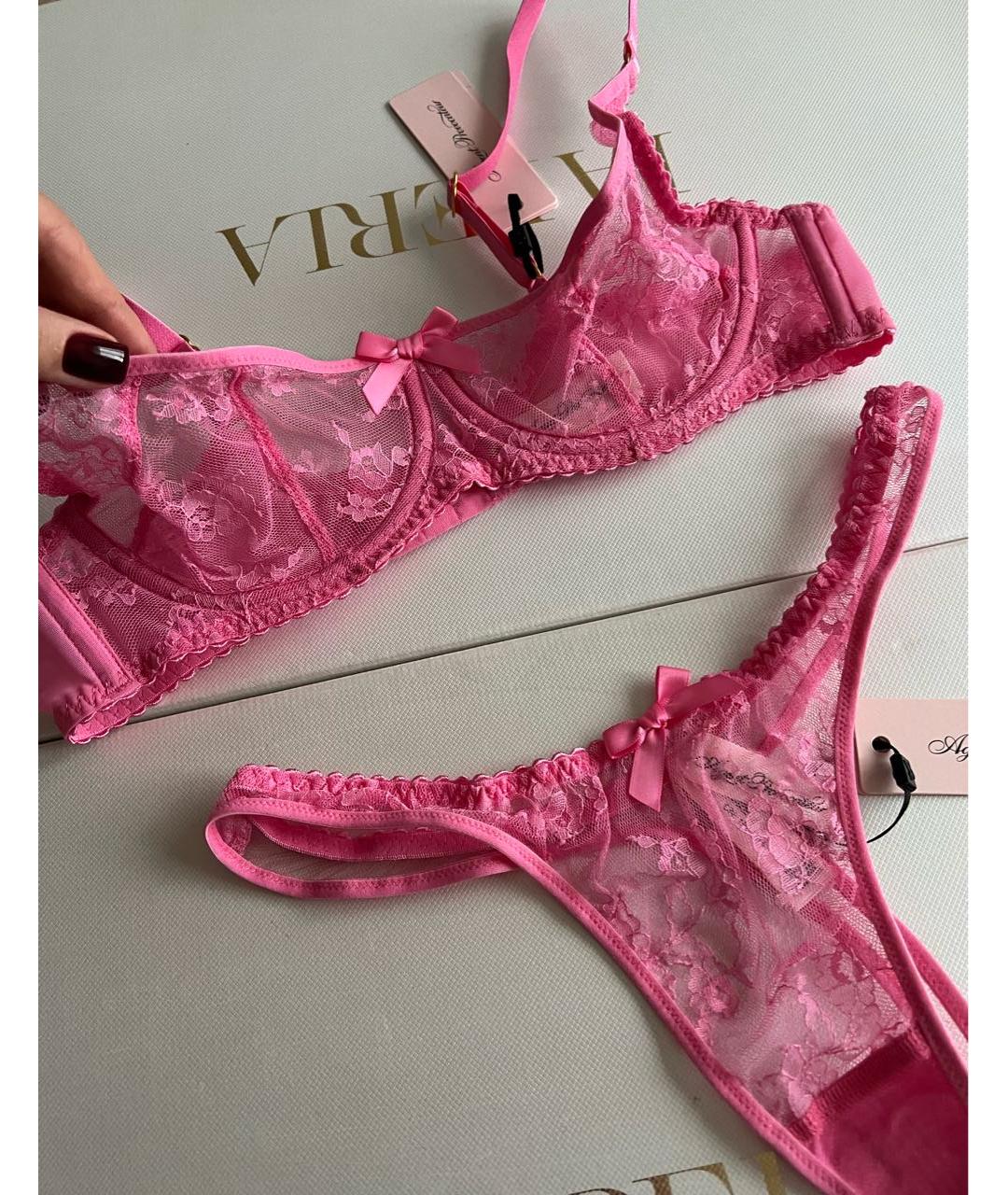 AGENT PROVOCATEUR Розовый комплекты, фото 5