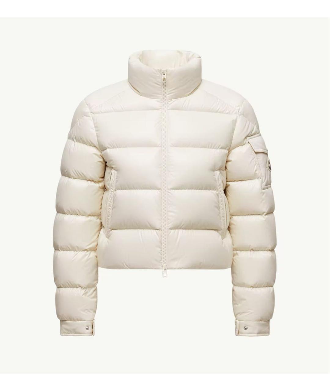 MONCLER Белый пуховик, фото 5