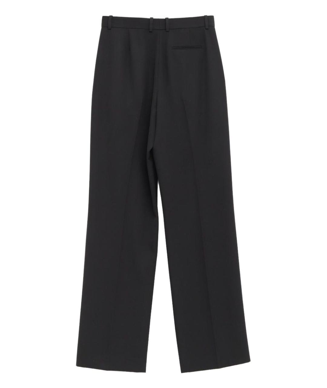 THE ROW Черные прямые брюки, фото 2