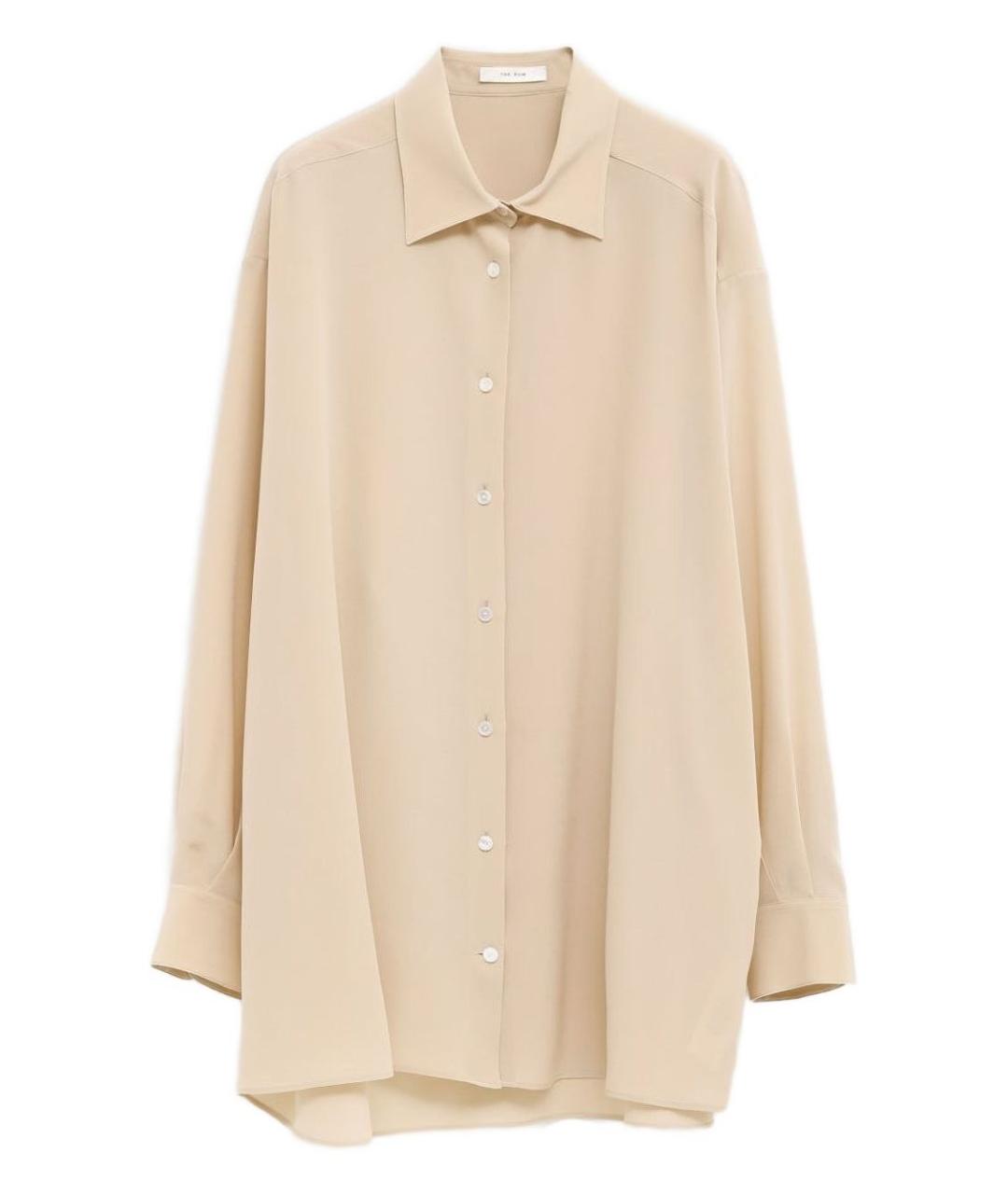 THE ROW Бежевая рубашка, фото 1
