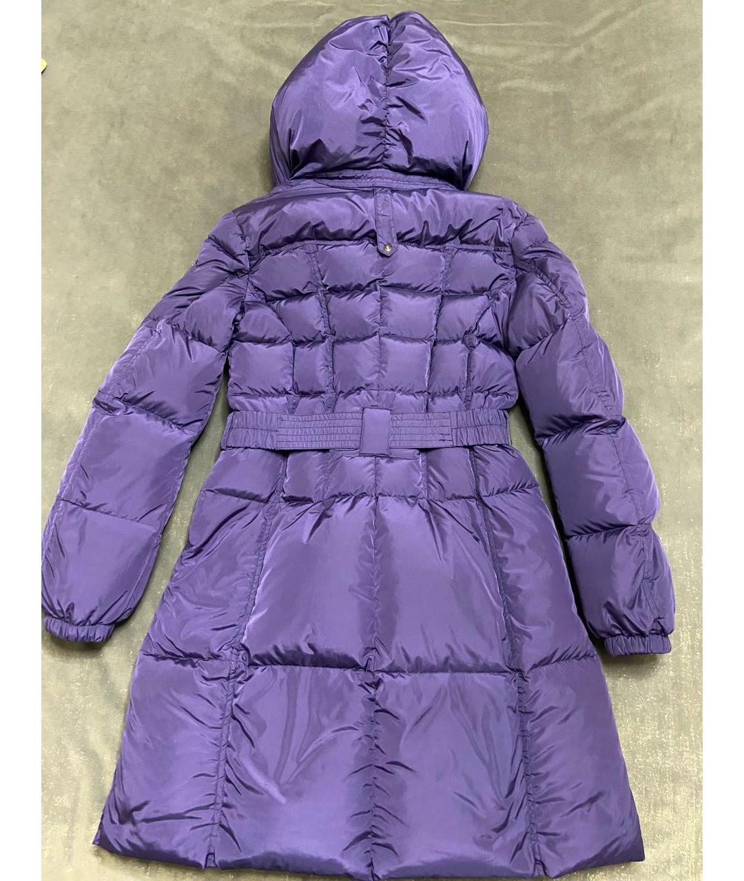 ADD Фиолетовый полиэстеровый пуховик, фото 2