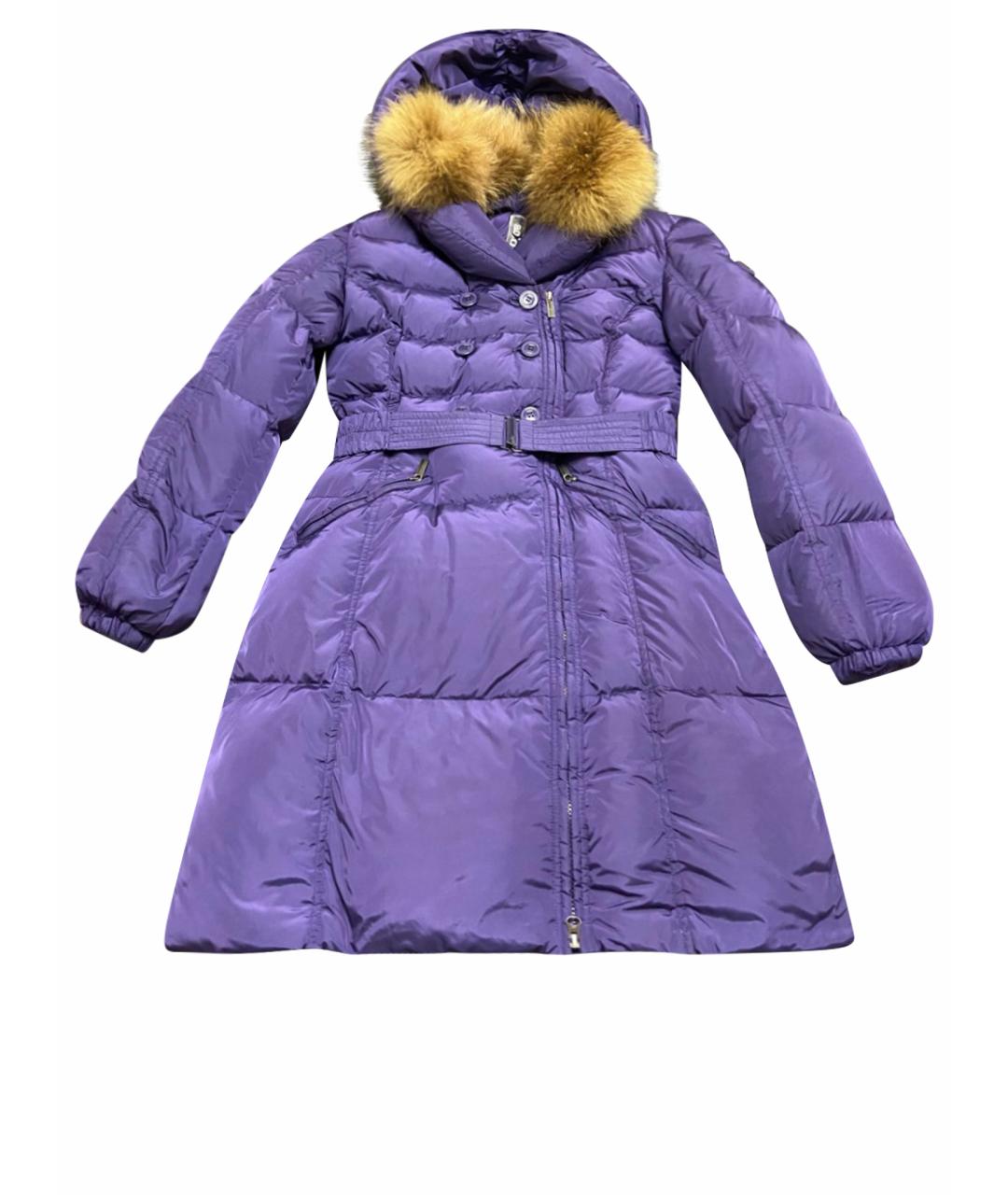 ADD Фиолетовый полиэстеровый пуховик, фото 1