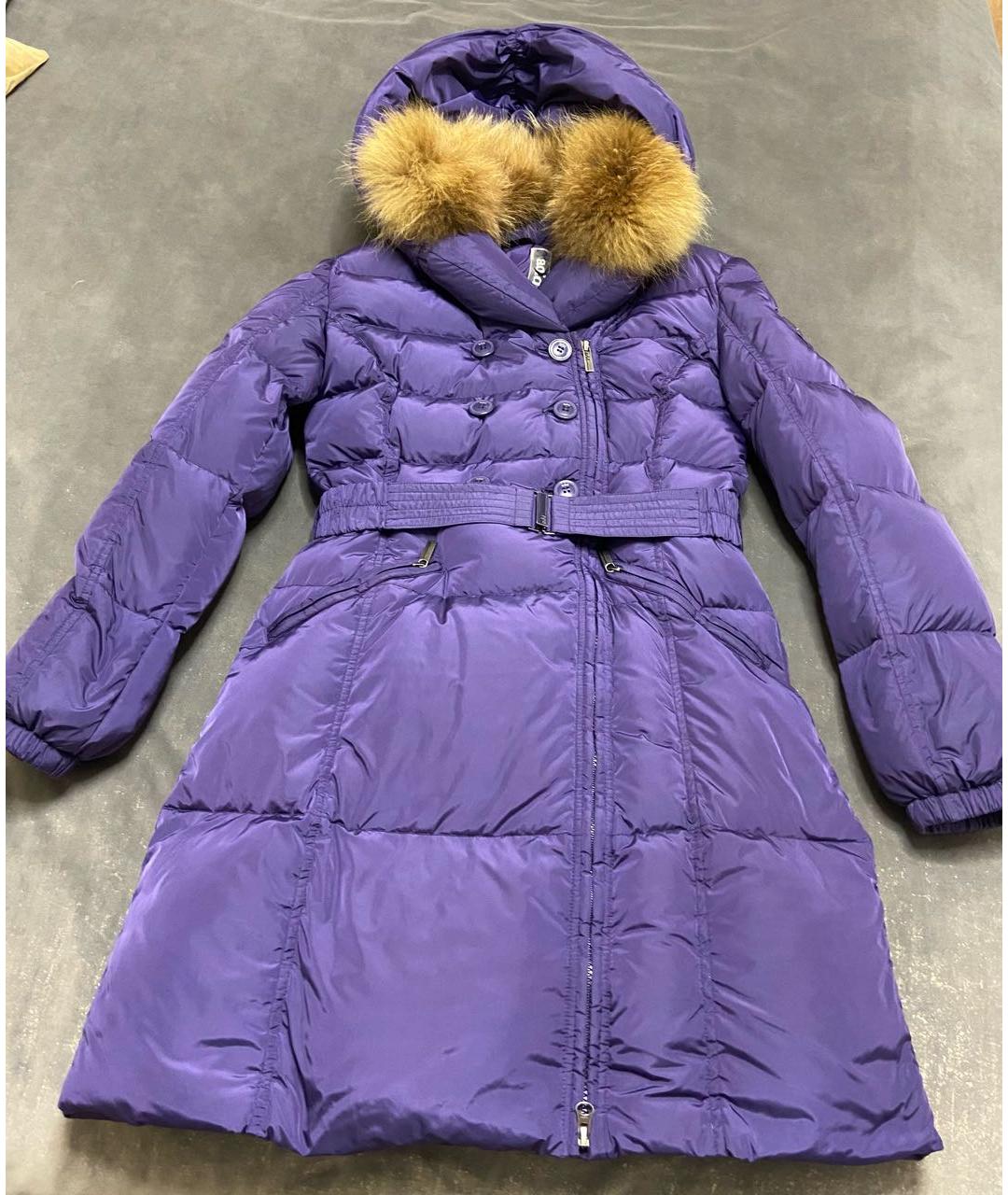 ADD Фиолетовый полиэстеровый пуховик, фото 9