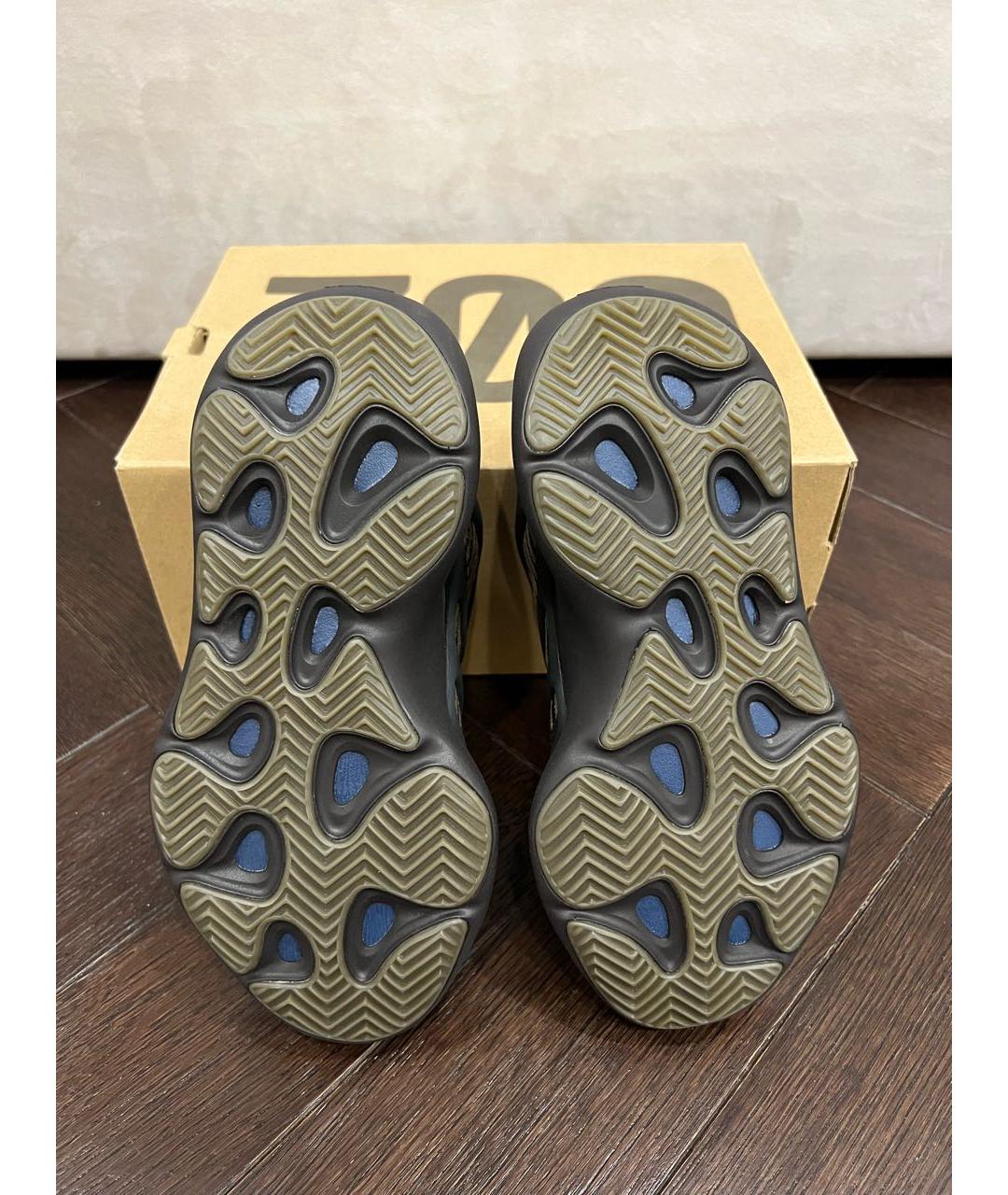 ADIDAS YEEZY Черные текстильные кроссовки, фото 5