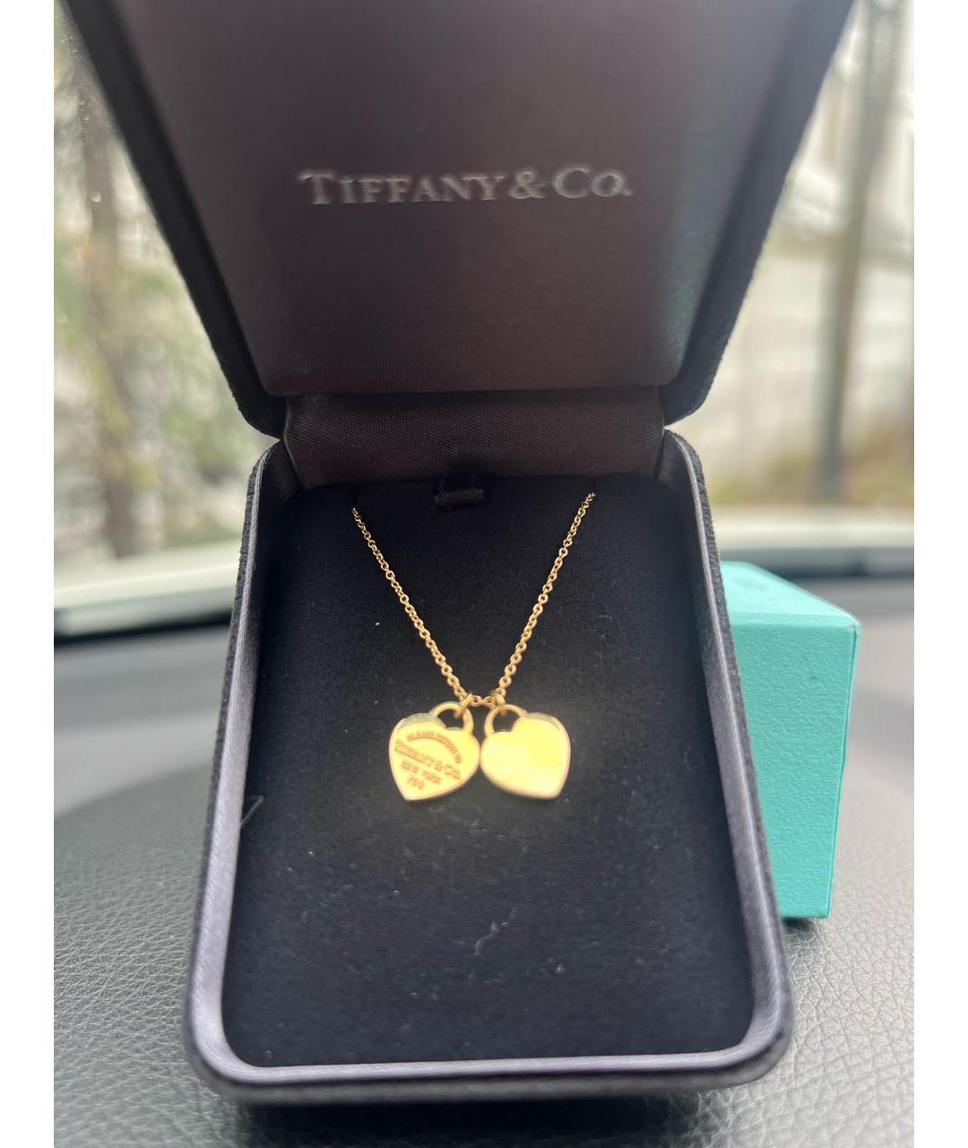 TIFFANY&CO Золотая подвеска из розового золота, фото 2