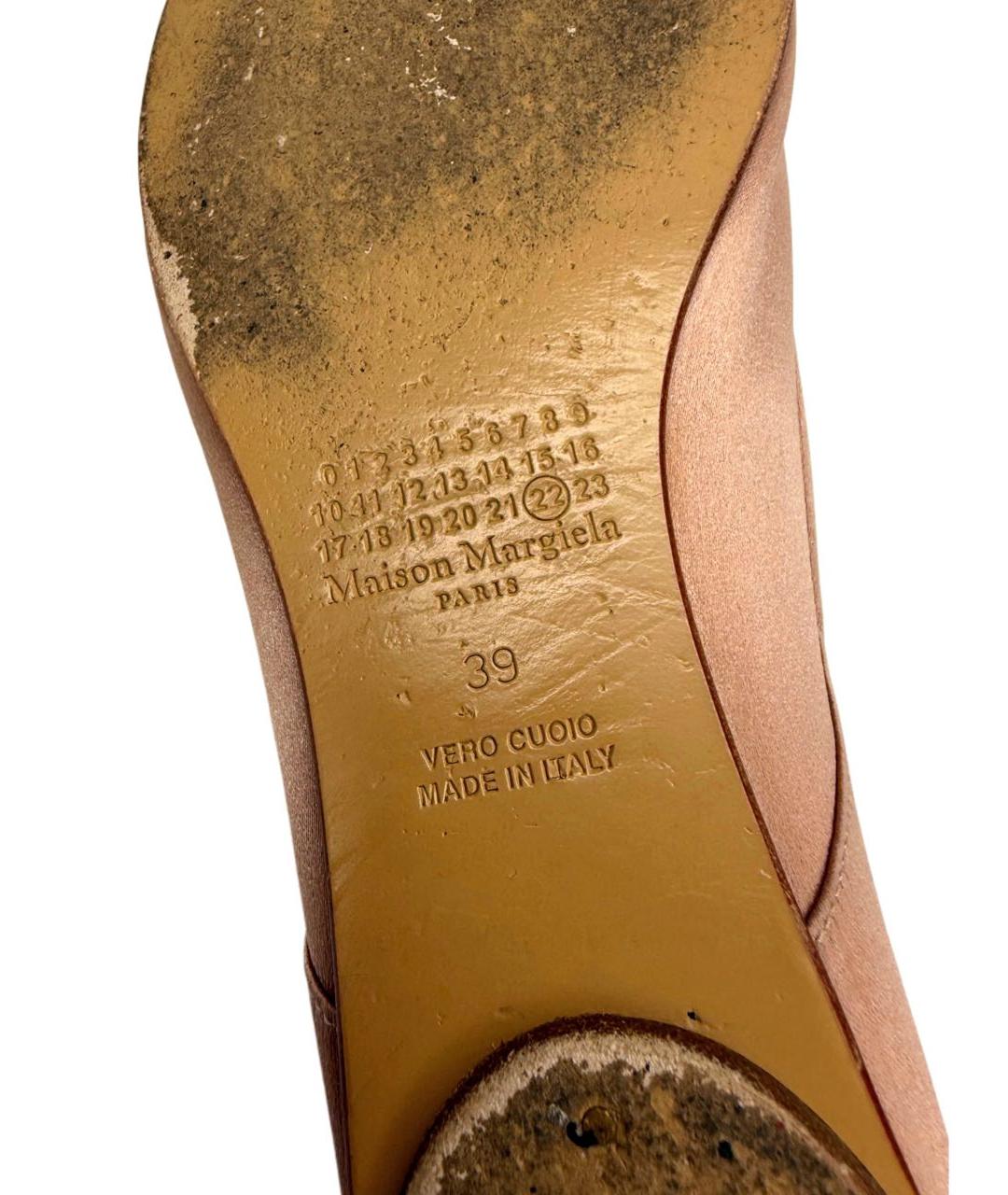 MAISON MARGIELA Розовые балетки, фото 8