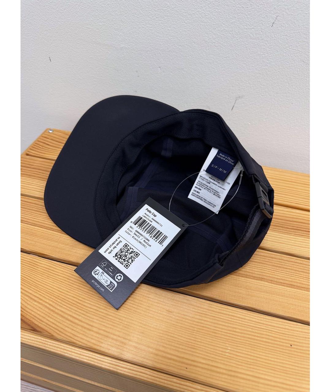 ARCTERYX Черная синтетическая кепка/бейсболка, фото 5