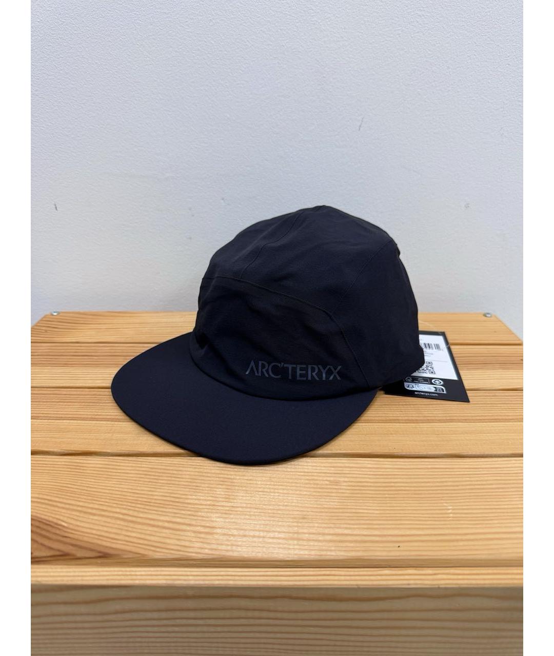 ARCTERYX Черная синтетическая кепка/бейсболка, фото 2