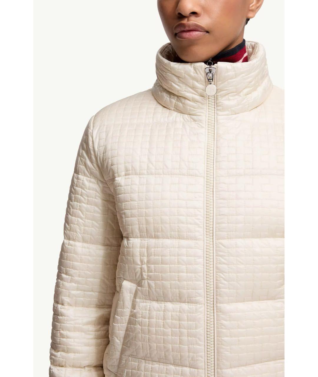 MONCLER Бежевый пуховик, фото 5