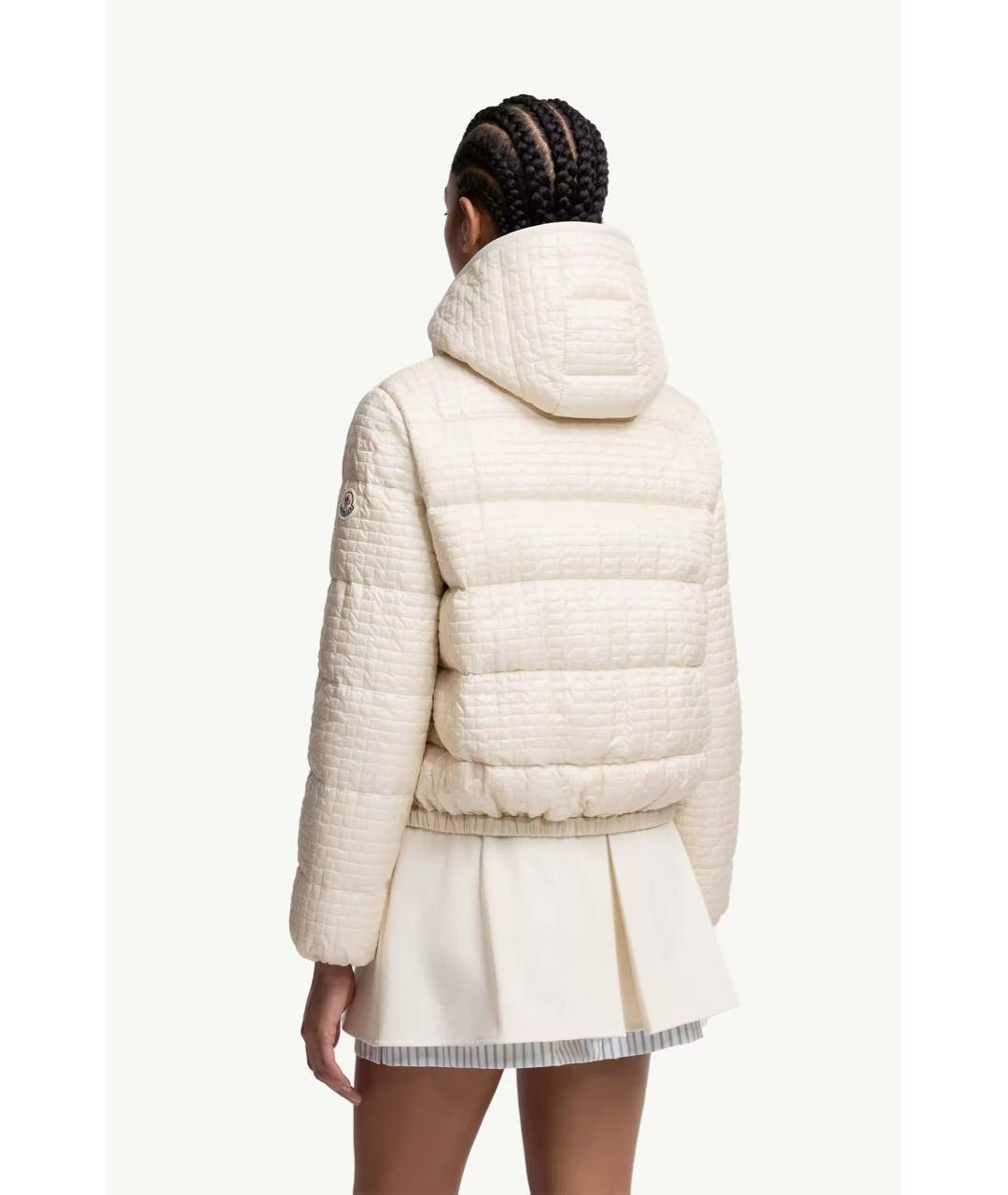 MONCLER Бежевый пуховик, фото 3