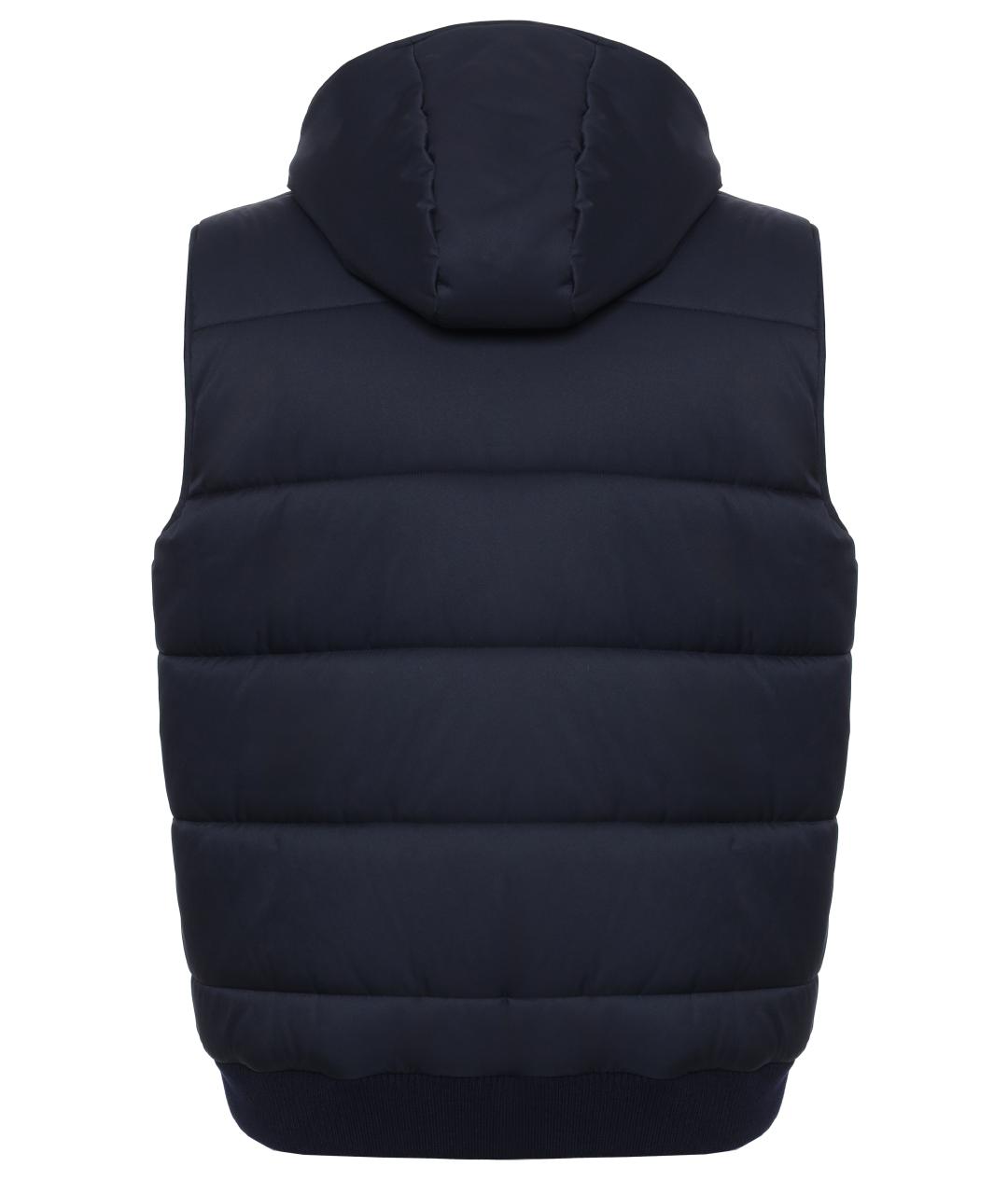 KITON Синий жилет, фото 2