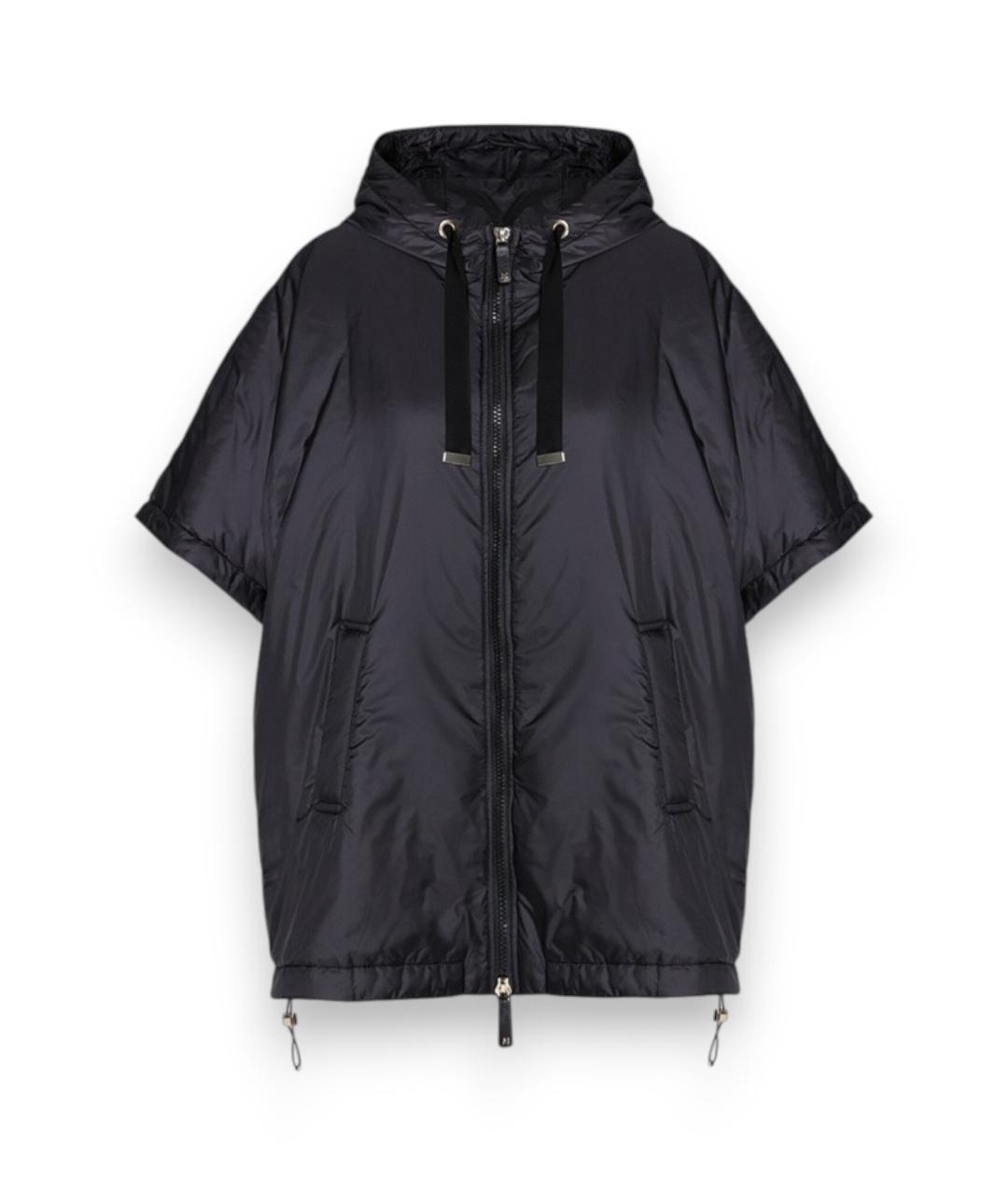 'S MAX MARA Черный полиэстеровый жилет, фото 1