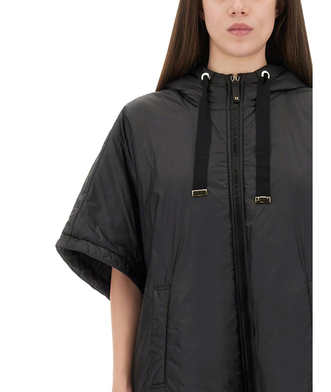 'S MAX MARA Черный полиэстеровый жилет, фото 5