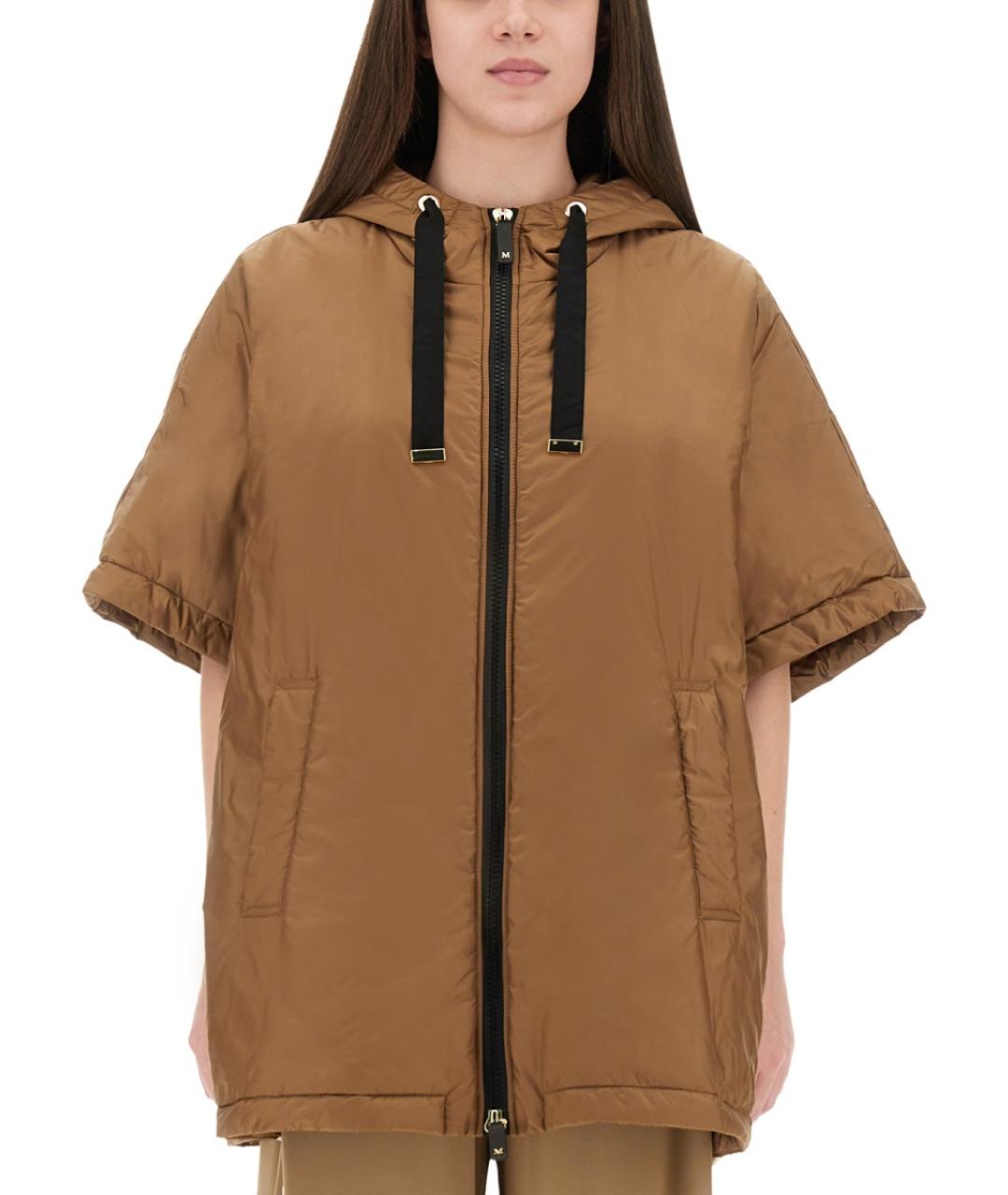 'S MAX MARA Бежевый полиэстеровый жилет, фото 2