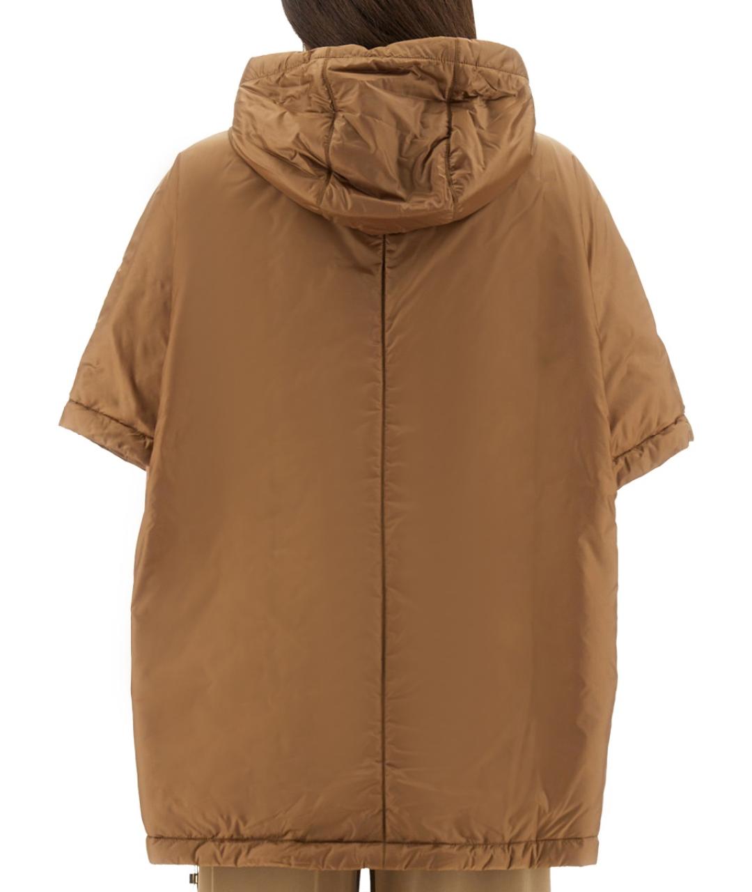 'S MAX MARA Бежевый полиэстеровый жилет, фото 4