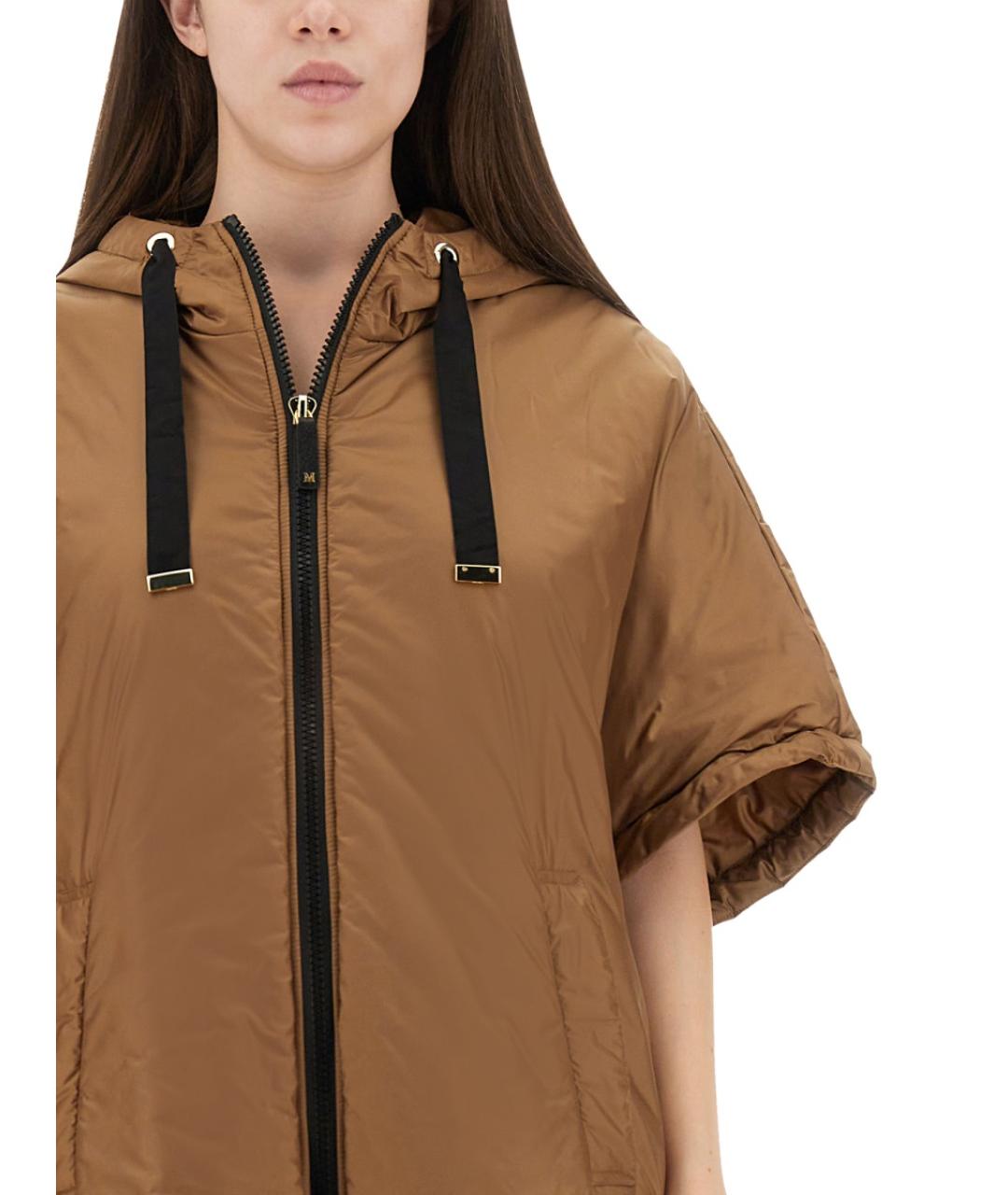 'S MAX MARA Бежевый полиэстеровый жилет, фото 5