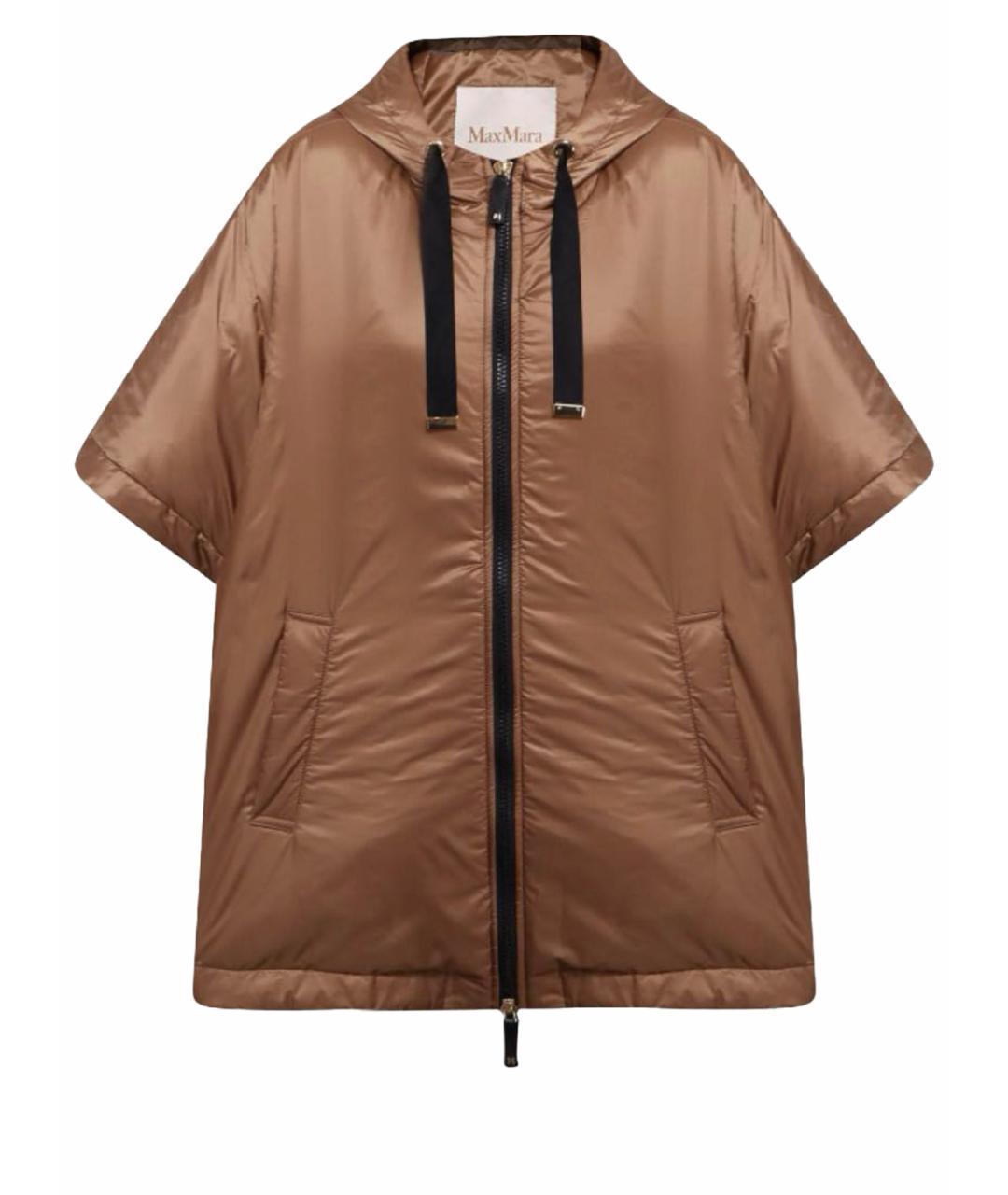 'S MAX MARA Бежевый полиэстеровый жилет, фото 1