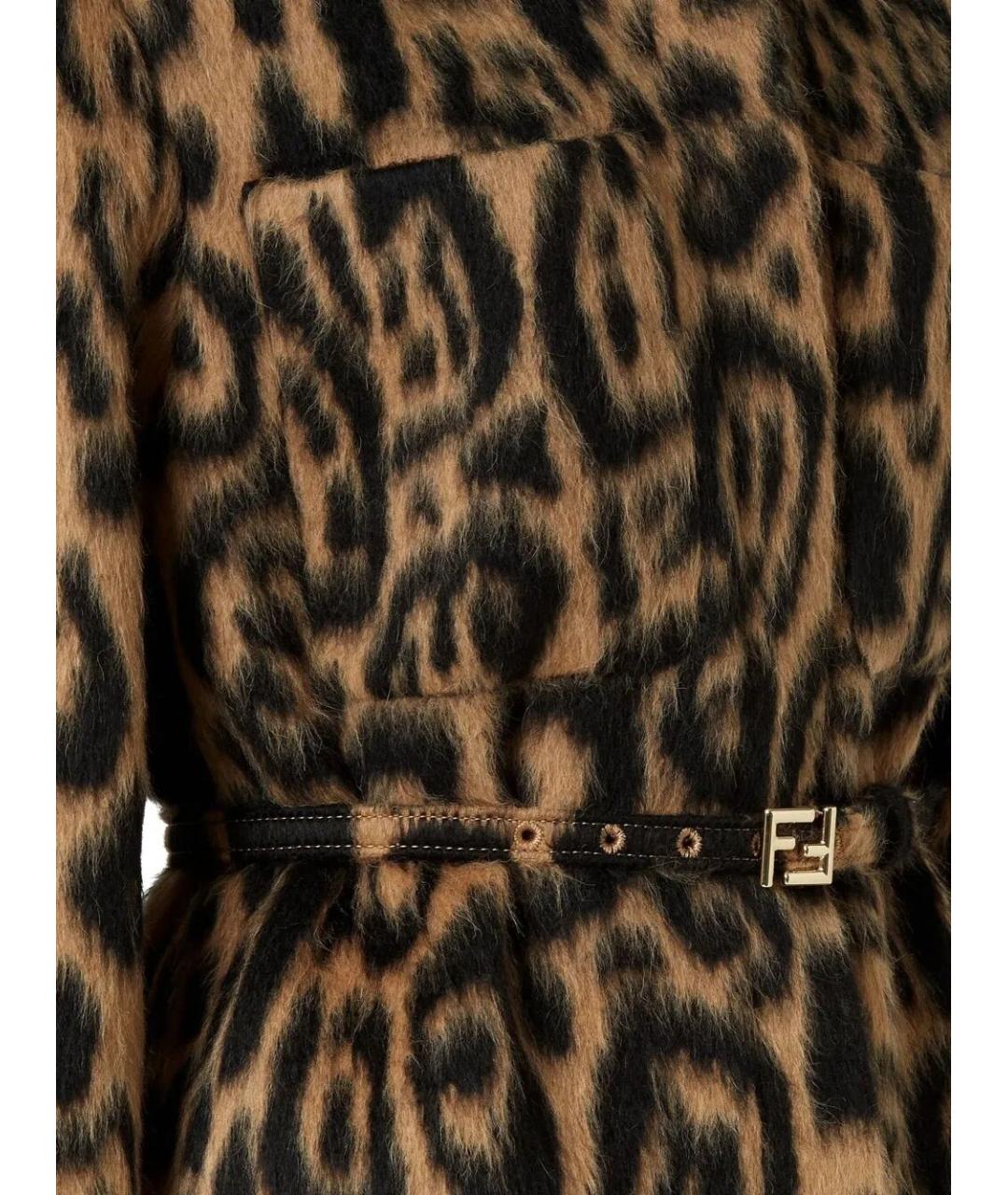 FENDI Мульти шерстяная куртка, фото 3