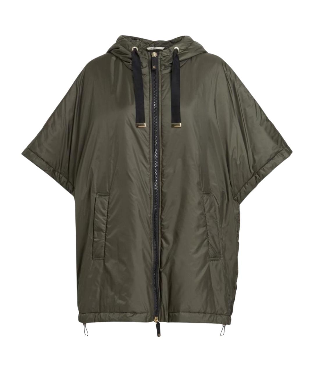 'S MAX MARA Зеленый полиэстеровый жилет, фото 1