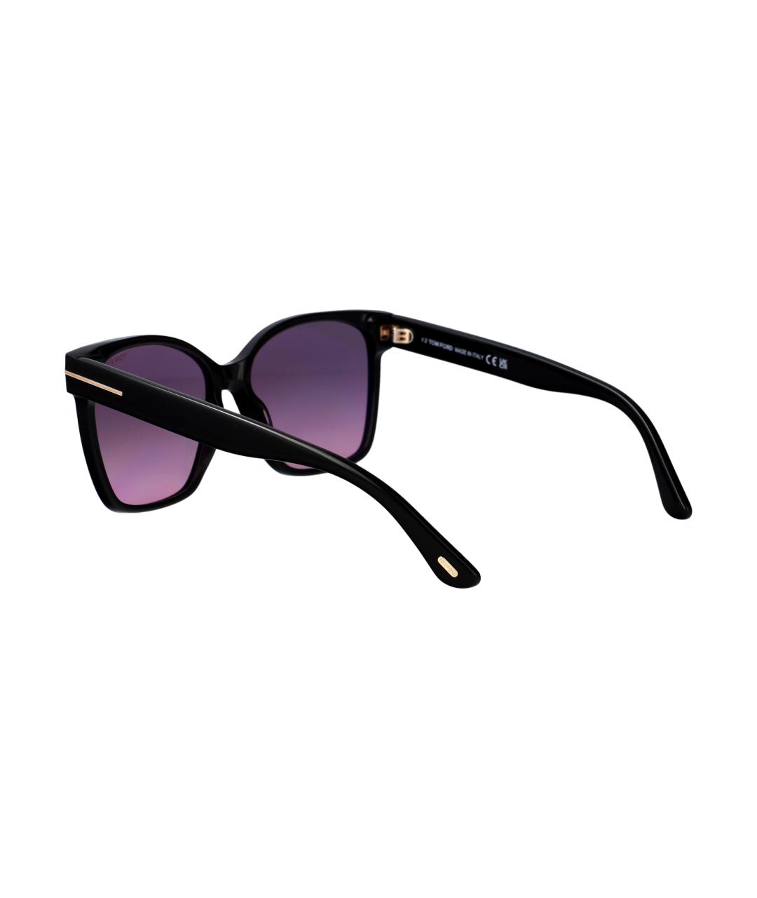 TOM FORD Черные солнцезащитные очки, фото 4